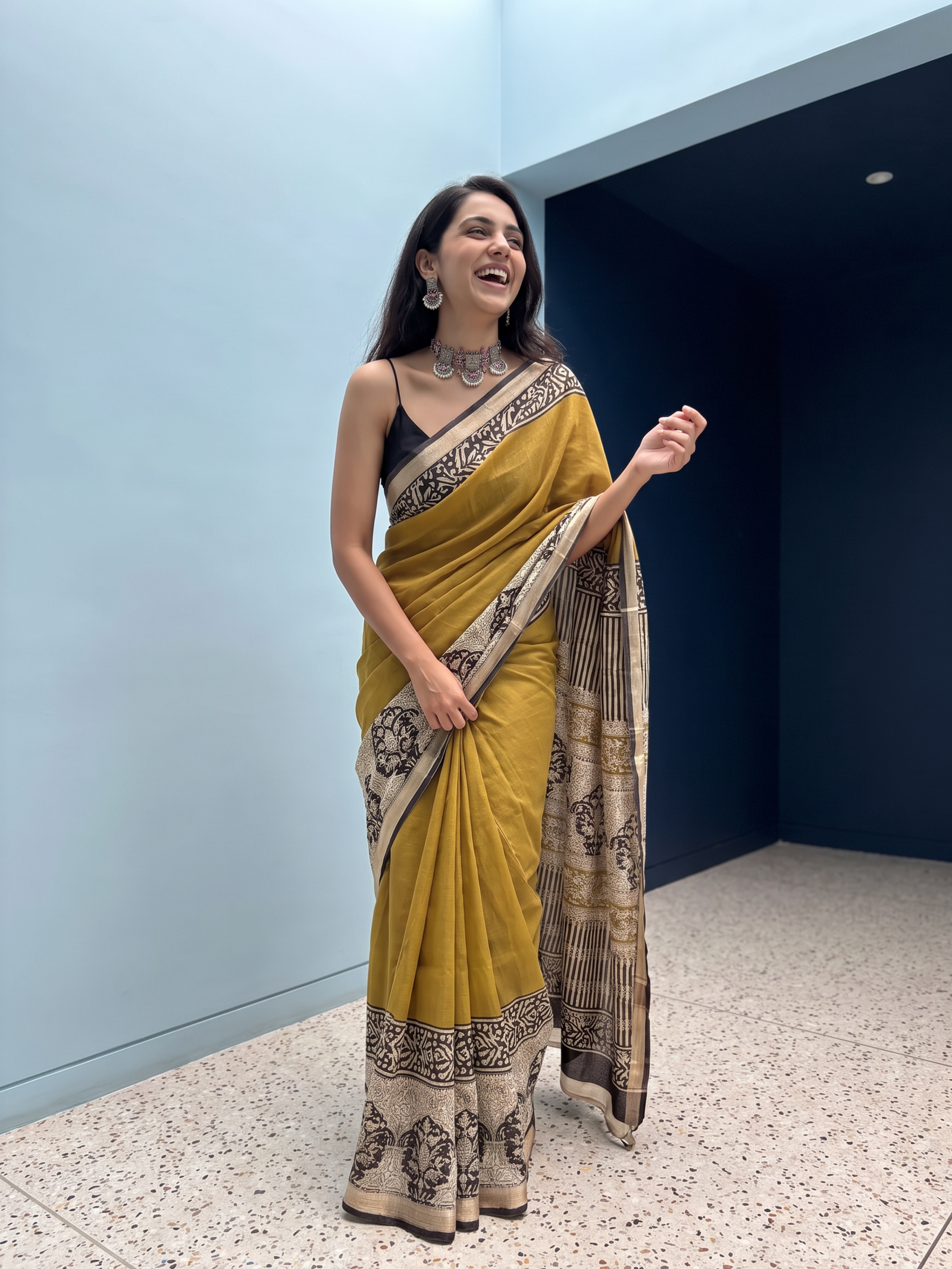 Kaaya Maheshwari Cotton Silk Saree