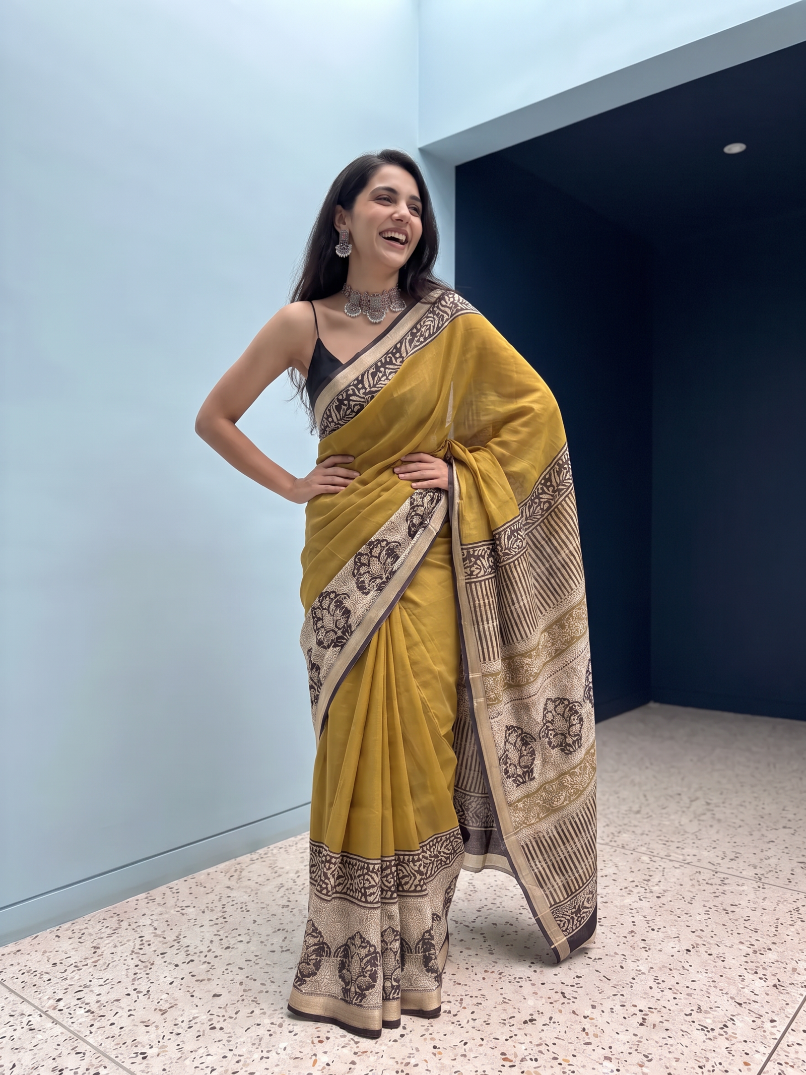 Kaaya Maheshwari Cotton Silk Saree