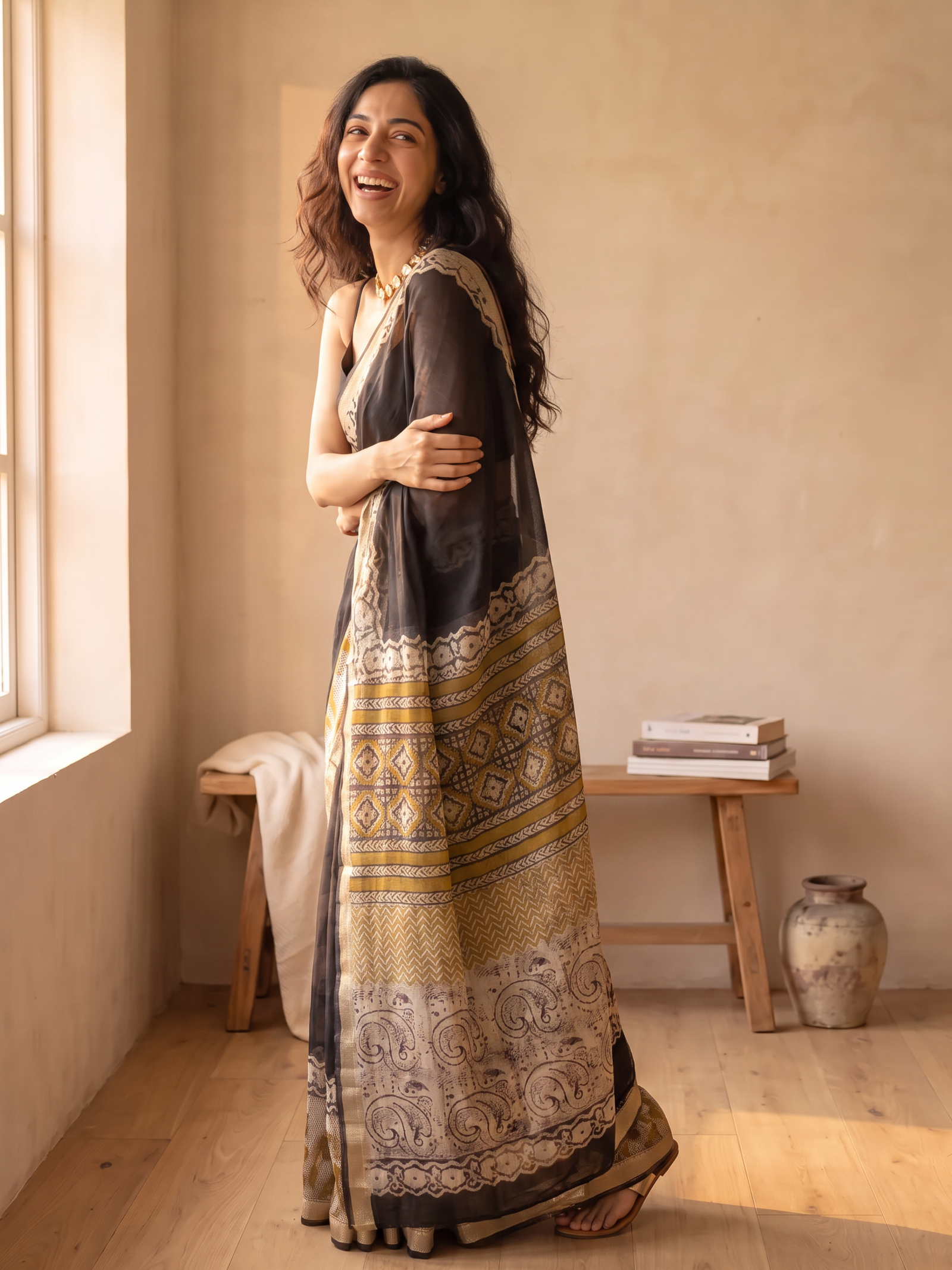 Riwaaz Maheshwari Cotton Silk Saree