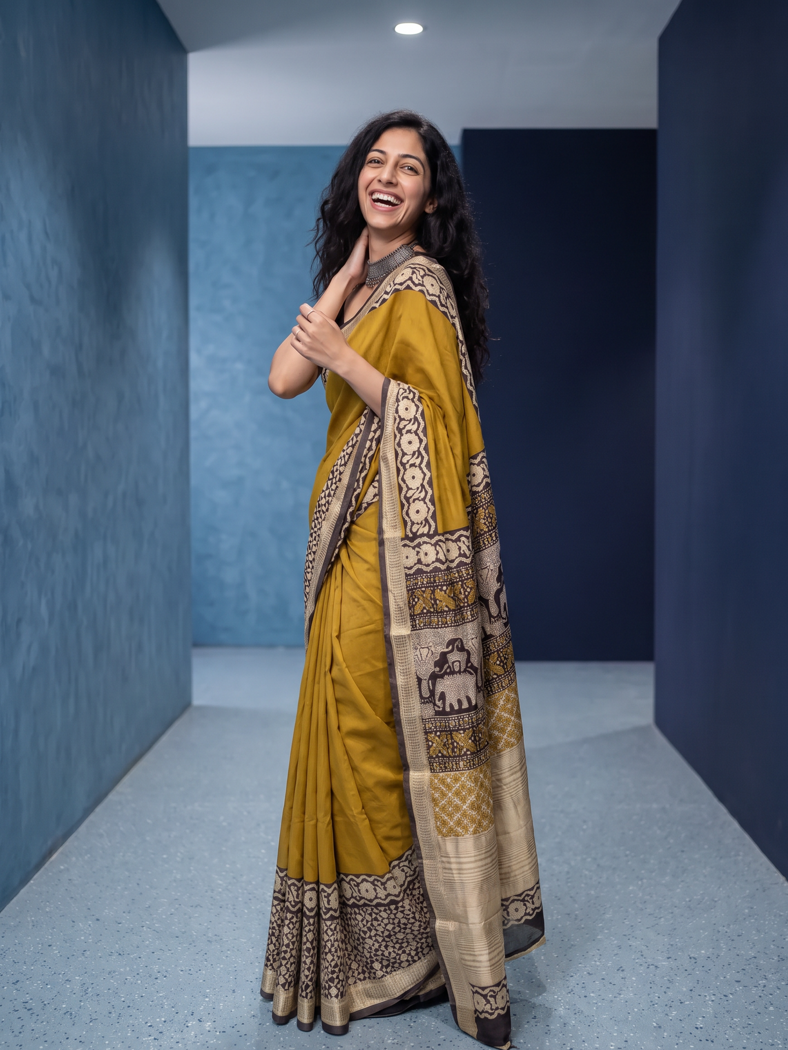 Rivaa Maheshwari Cotton Silk Saree