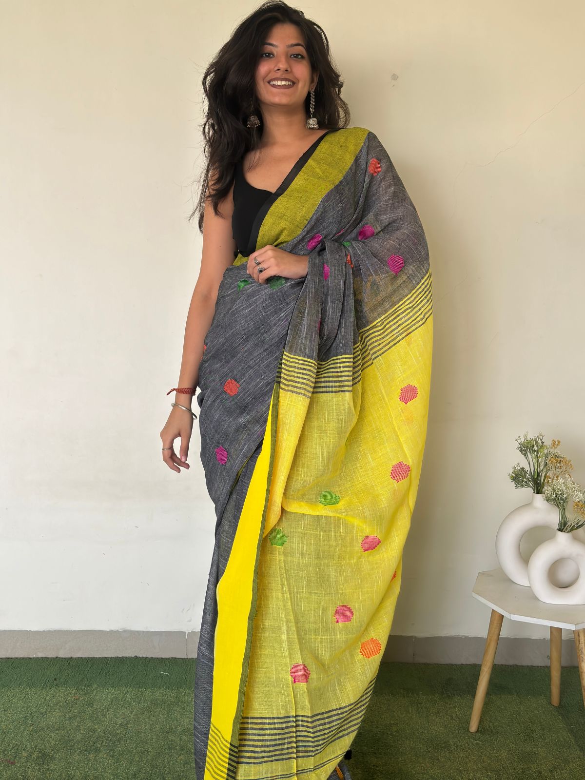 Noorika Linen Saree