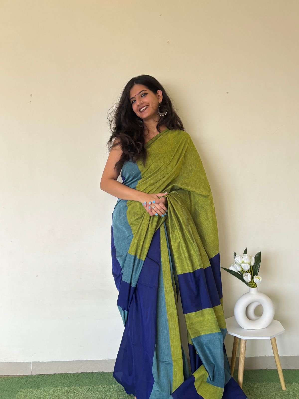 Suti Khadi Cotton Saree