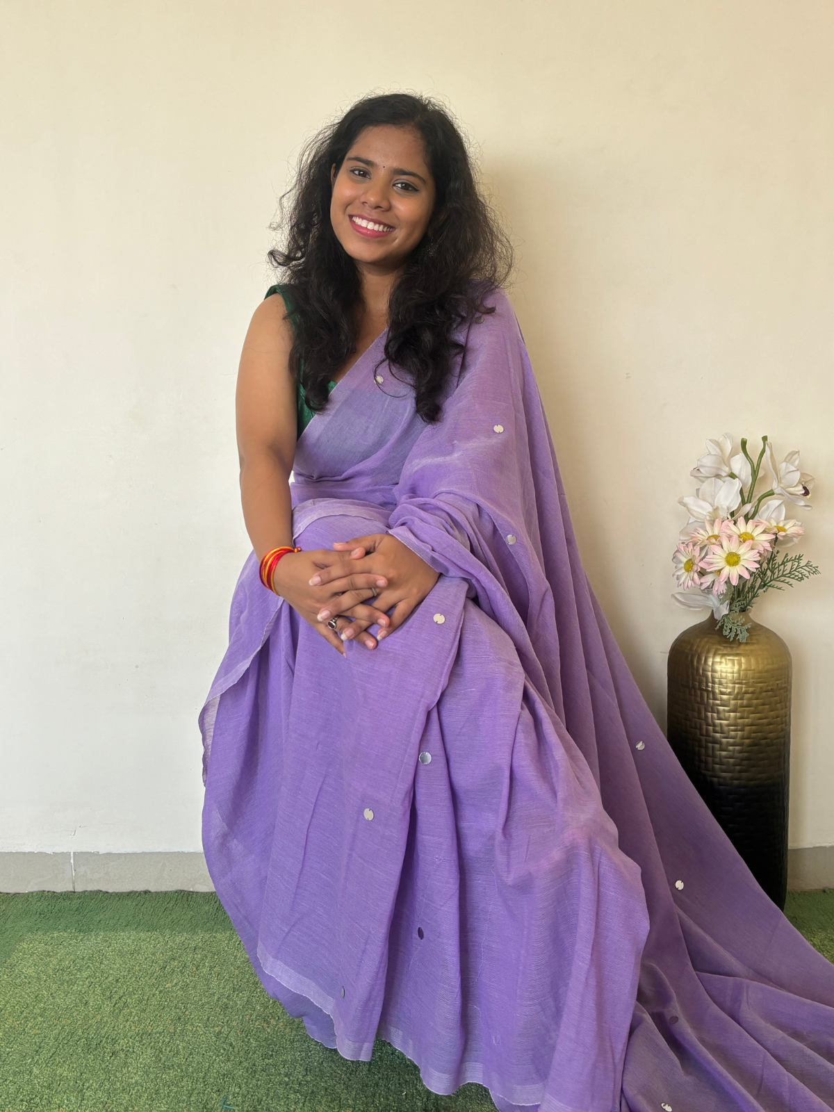 Lavender Soft Cotton Saree | Cotton sarees online, Cotton saree, Sarees  online