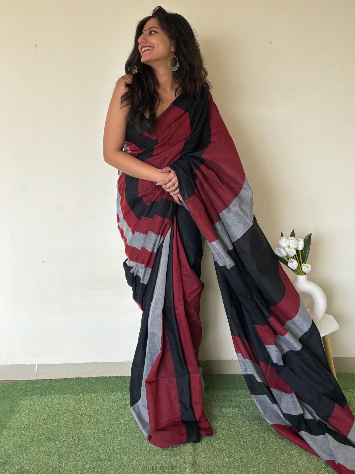 Titli Khadi Cotton Saree