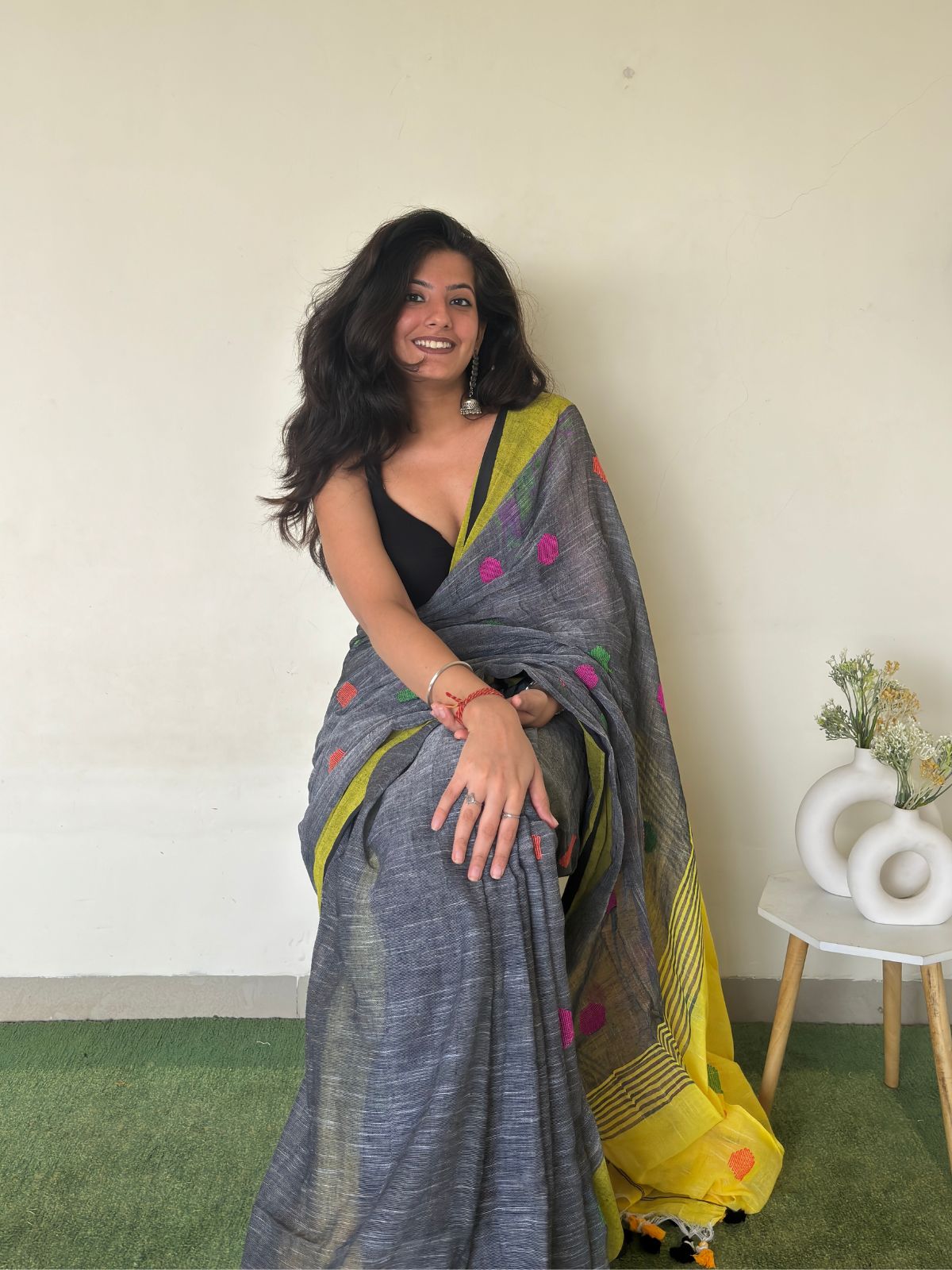 Noorika Linen Saree