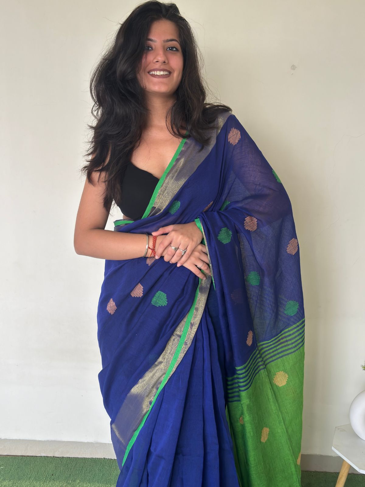 Rajmohini Linen Saree