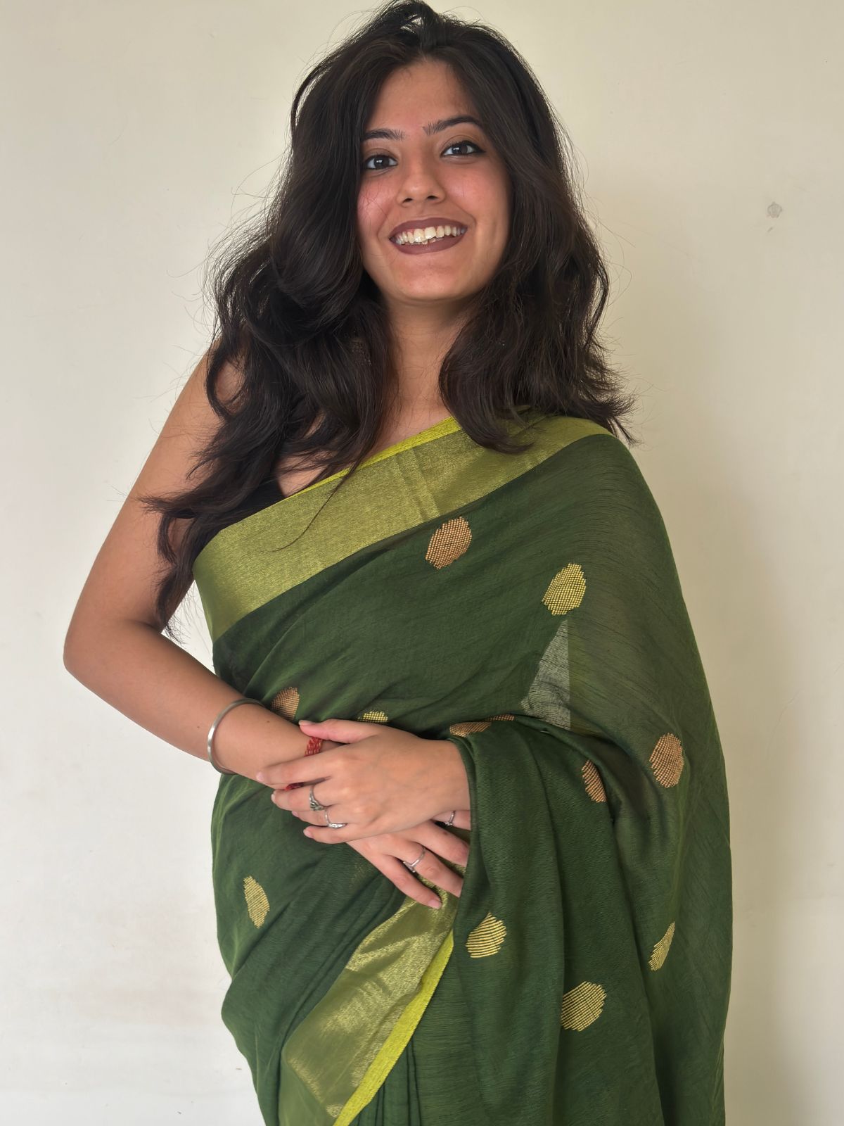 Manikya Linen Saree