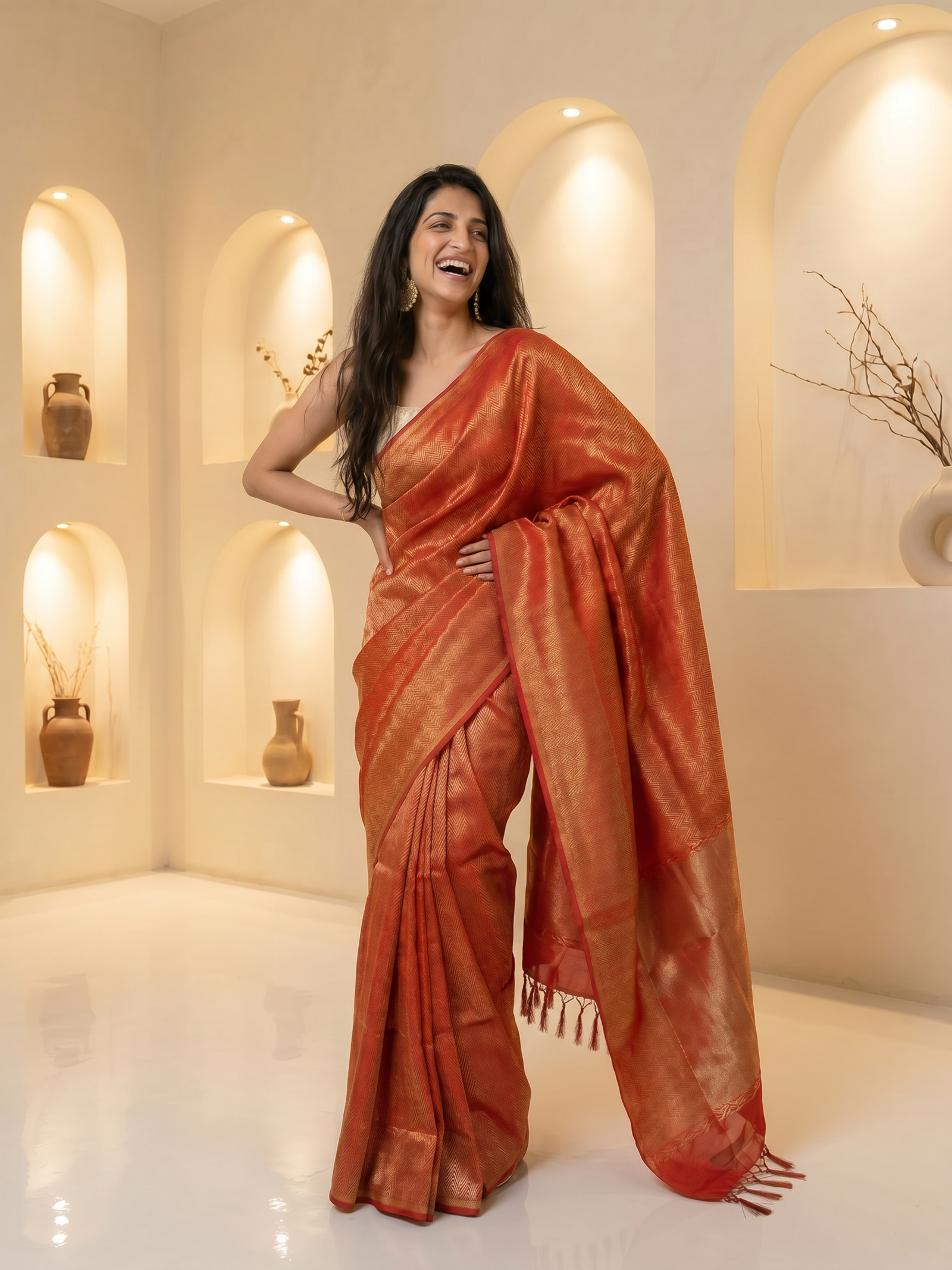 Samaira Cotton Silk Saree