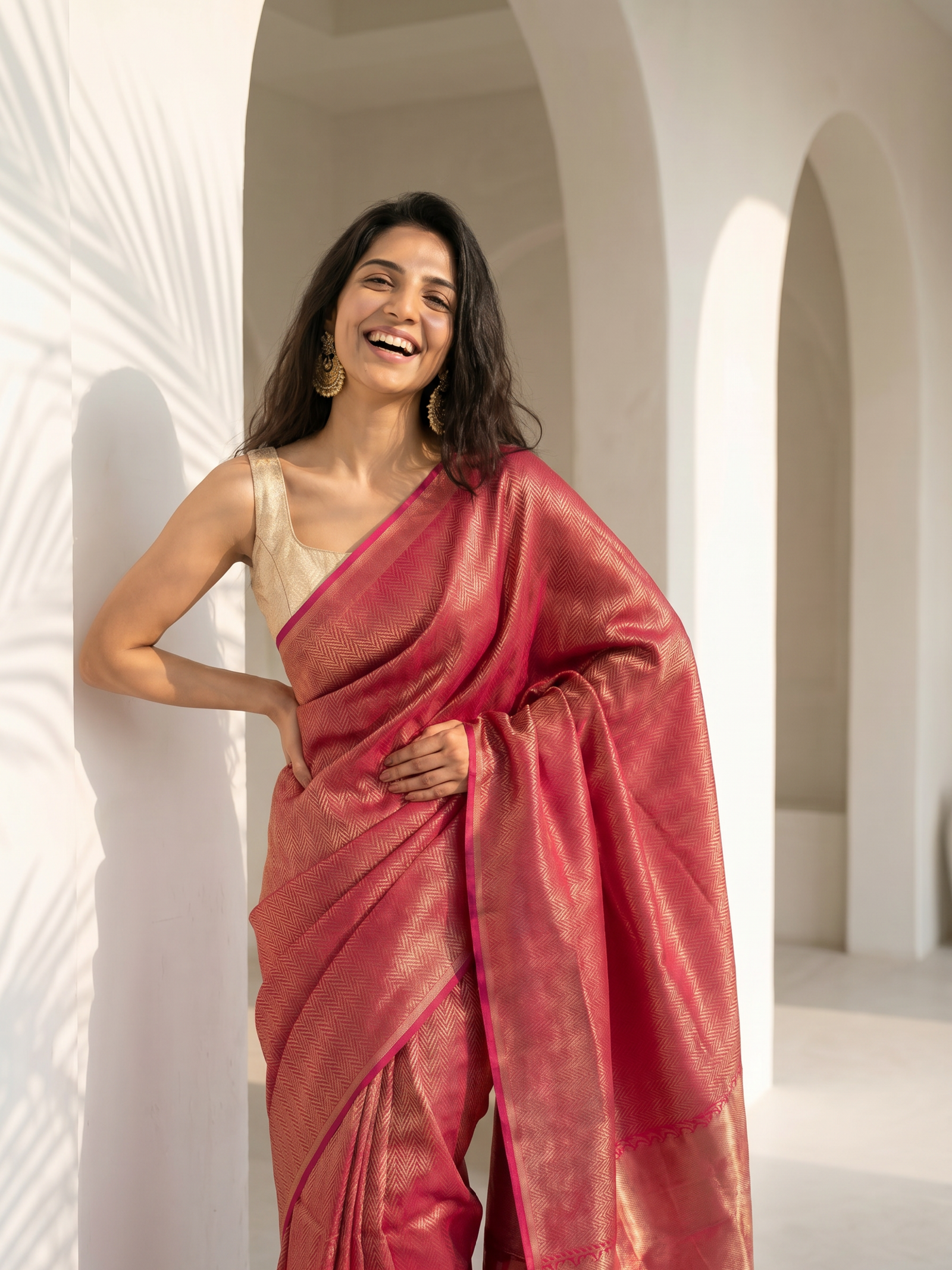 Iraaya Cotton Silk Saree