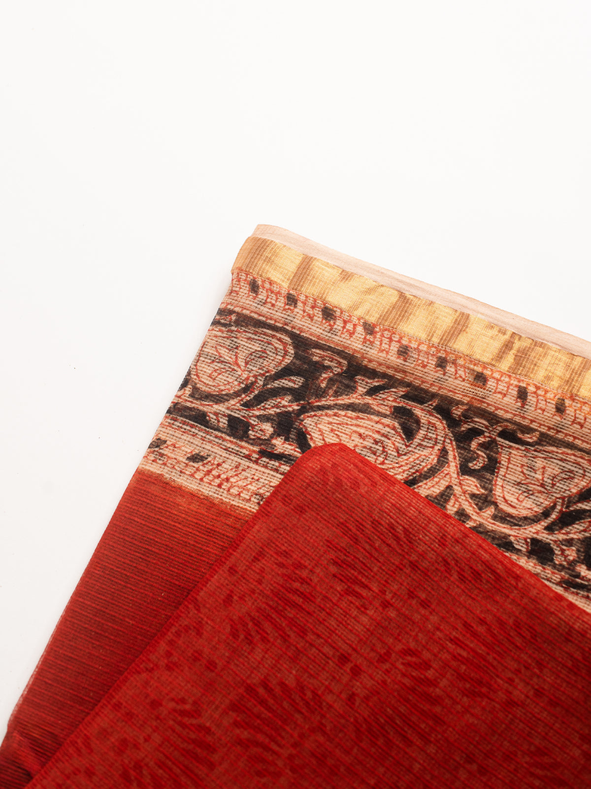 Gulabi Kota Cotton Saree
