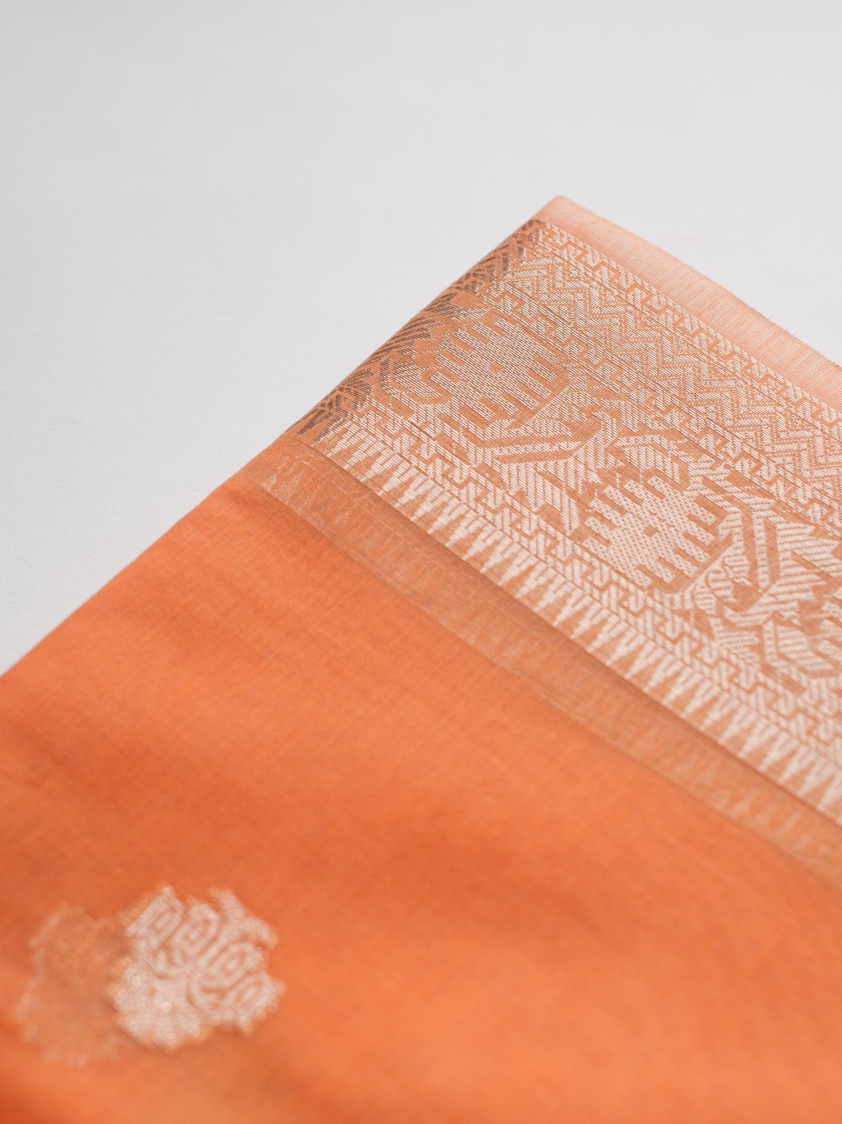 Pure Gold Banarasi Cotton Silk Saree