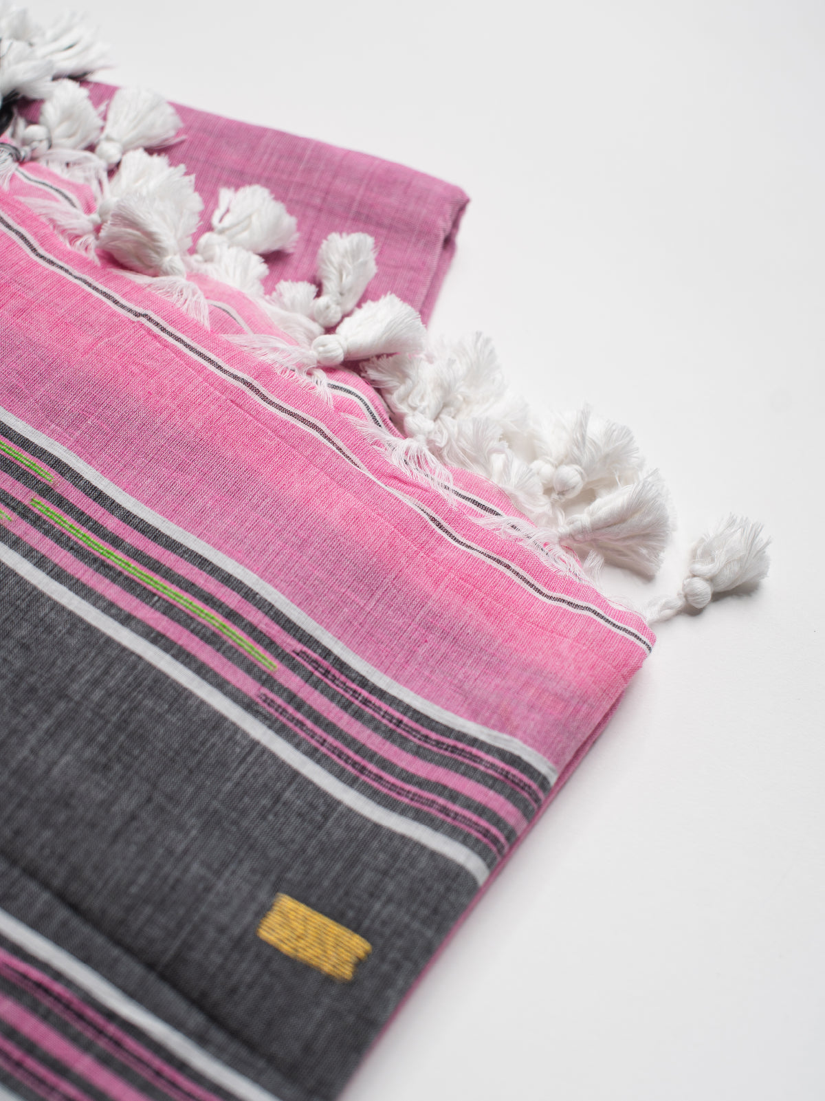 Rose Tana Mulmul Saree