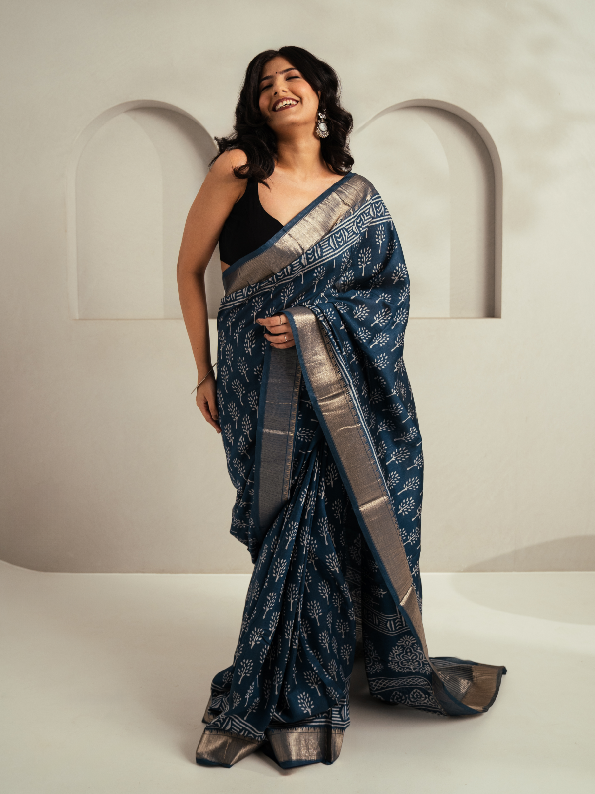 Neeraja Maheshwari Cotton Silk Saree