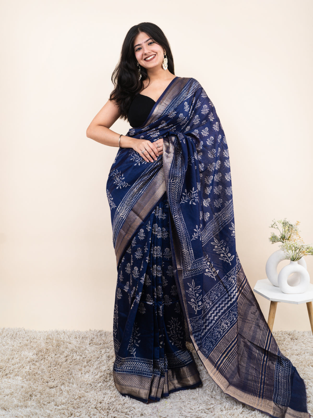 Ahilya Maheshwari Cotton Silk Sarees