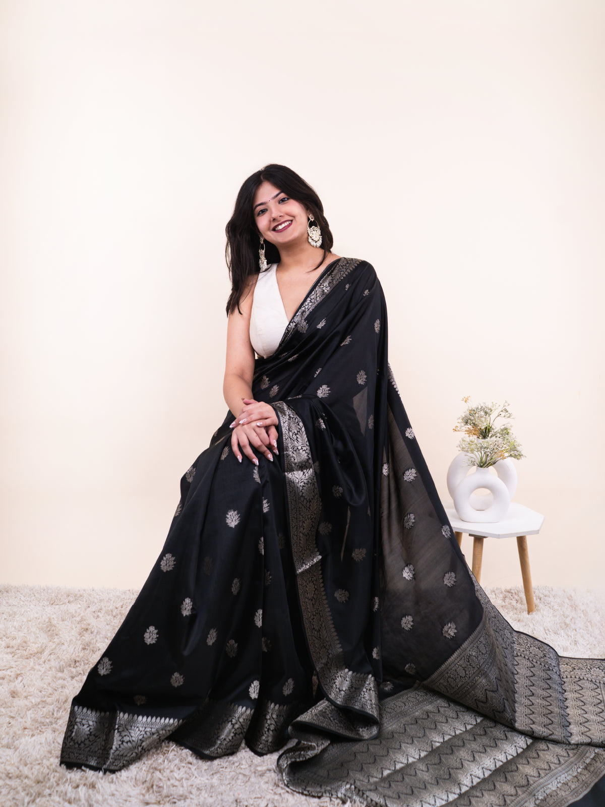 Moon Sunshine Silk Saree