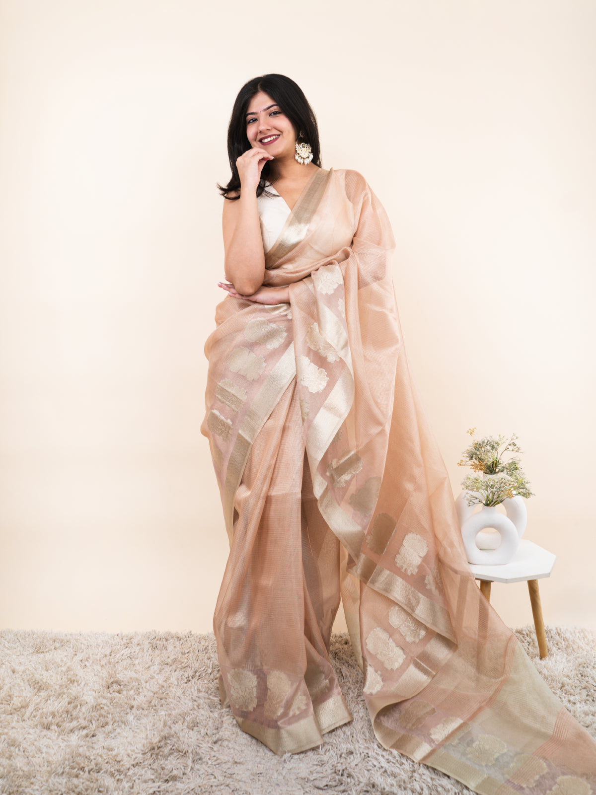 Chamkila Banarasi Silk Saree