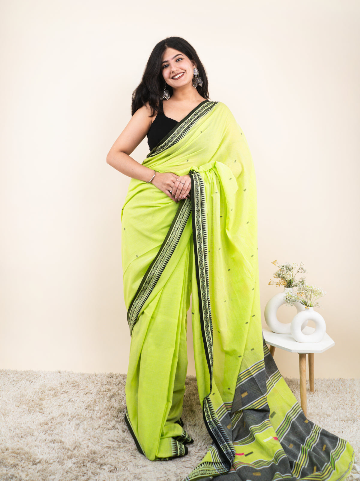 Sonpari Mulmul Saree