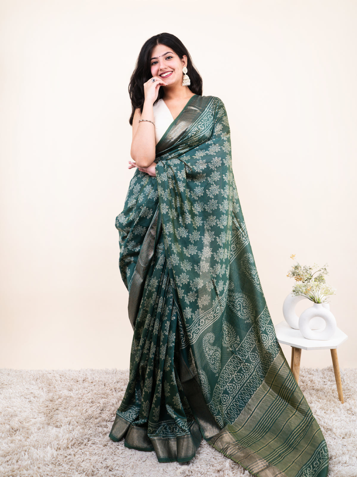 Rekha Maheshwari Cotton Silk Saree