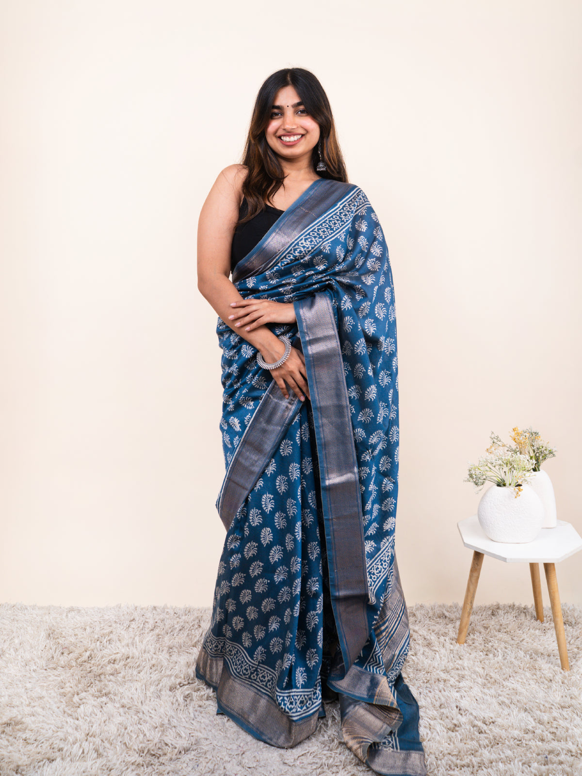 Paavni Maheshwari Cotton Silk Saree