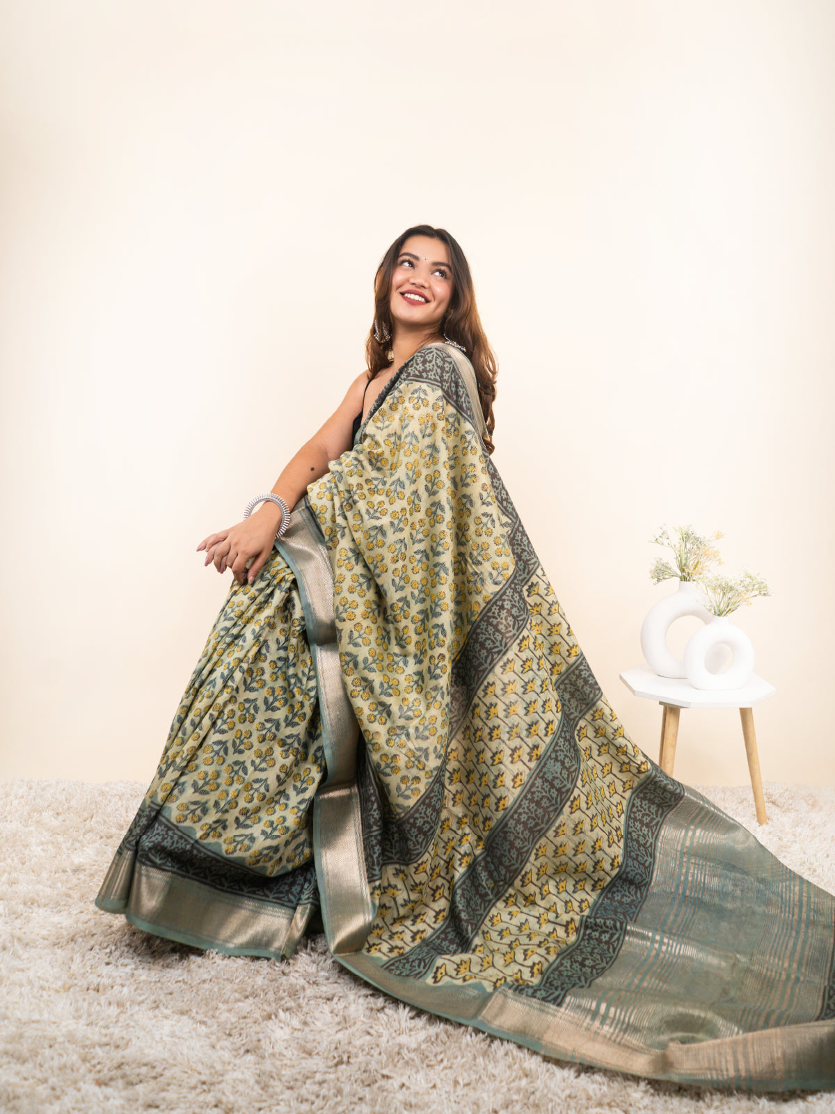 Rivaayat Maheshwari Cotton Silk Saree