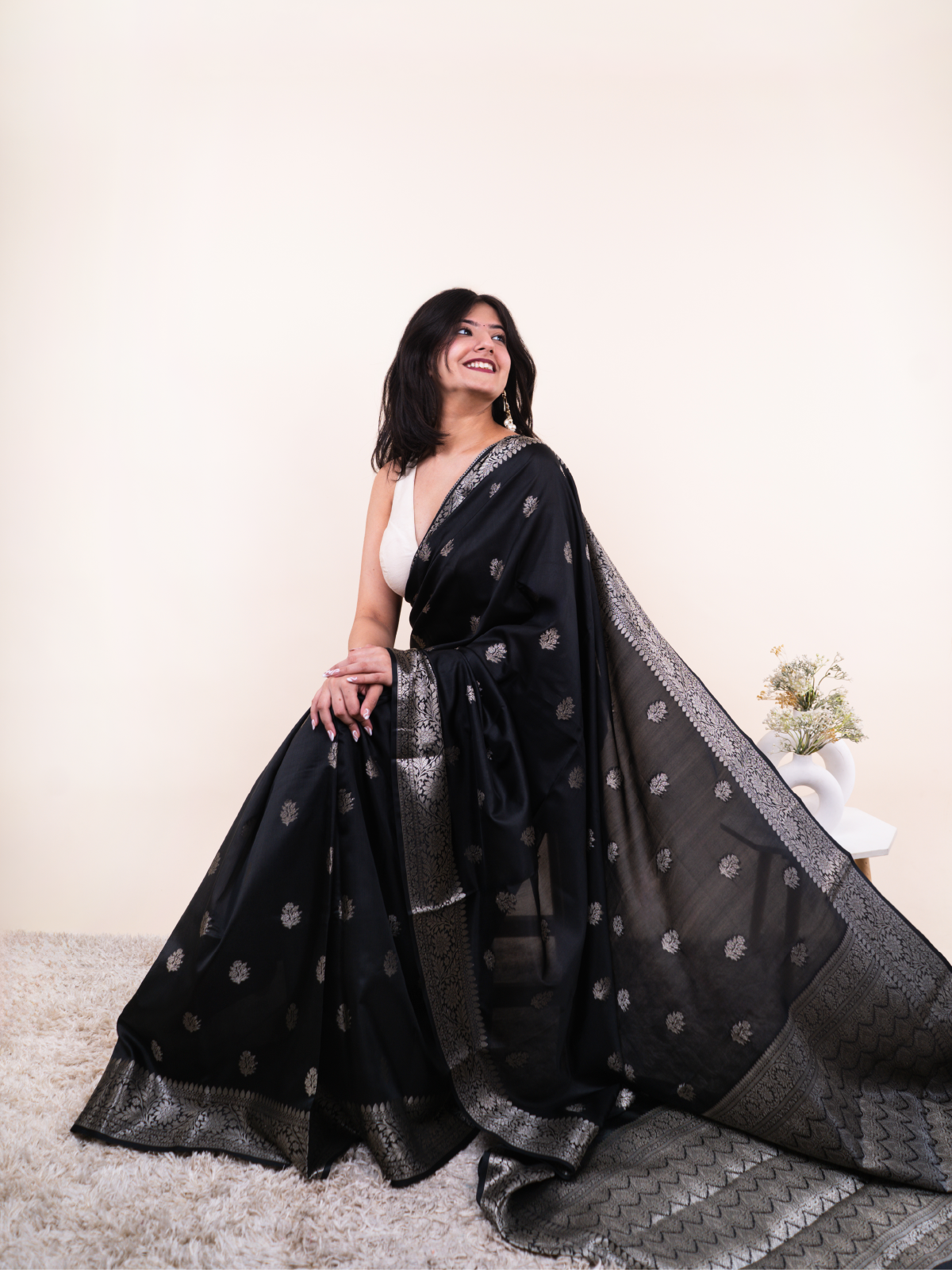 Moon Sunshine Silk Saree