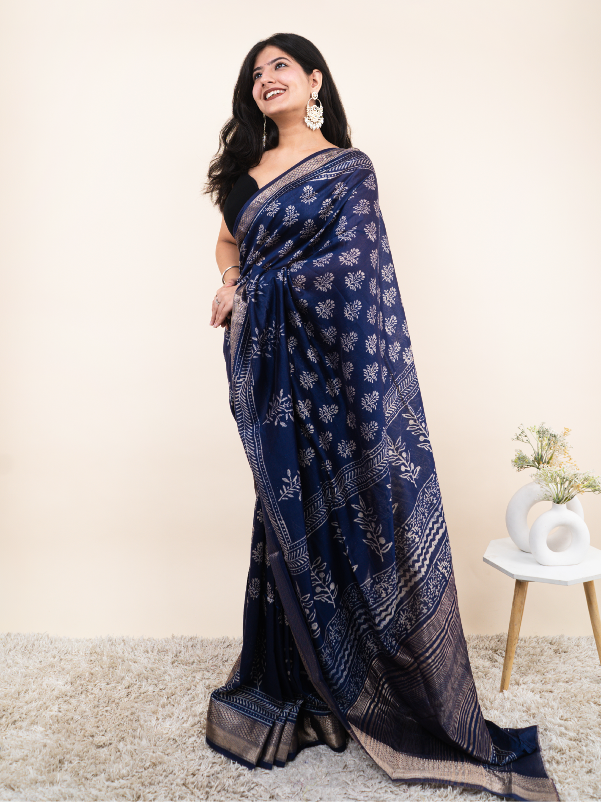 Ahilya Maheshwari Cotton Silk Sarees
