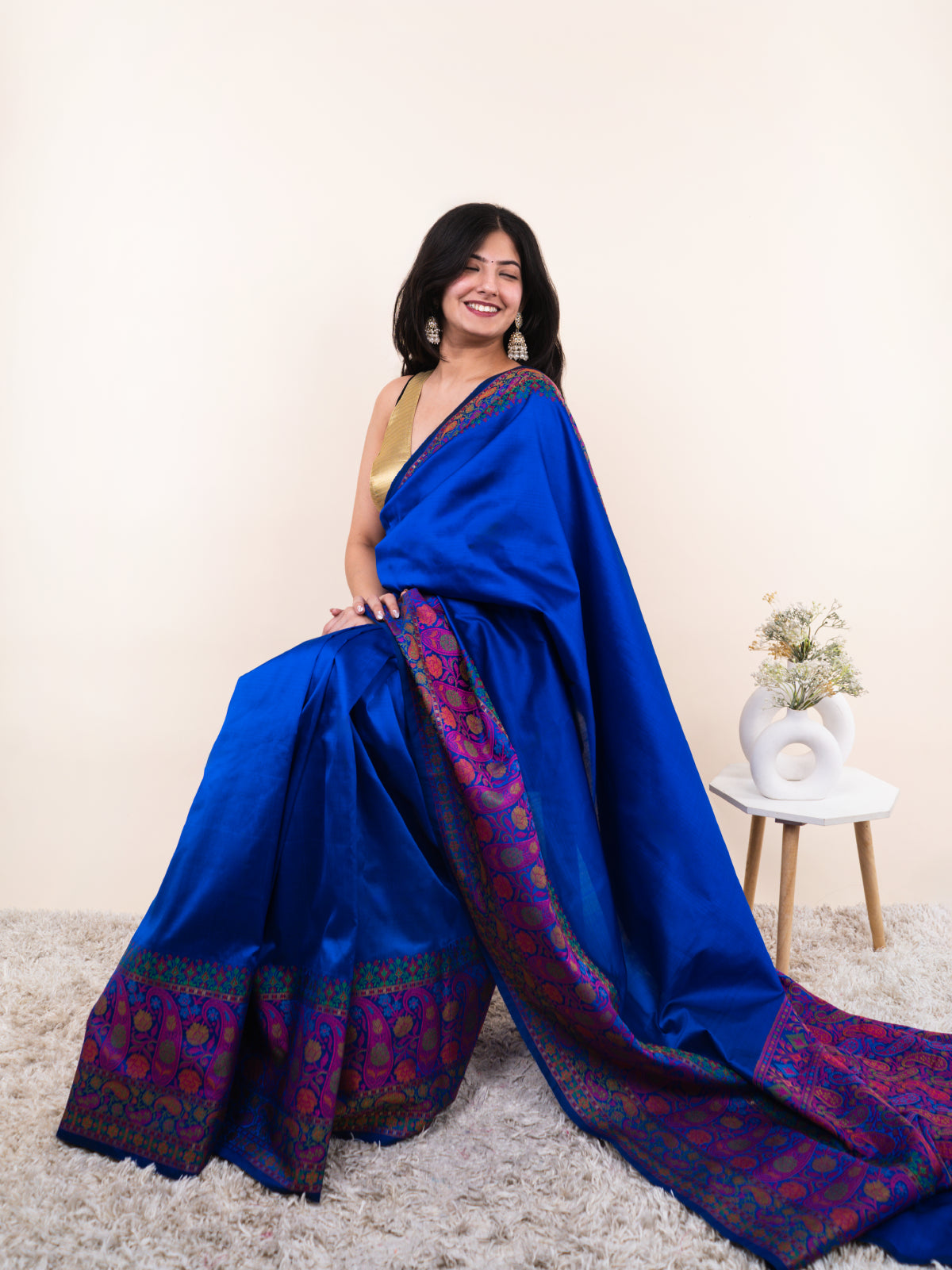 Silent Night Silk Saree