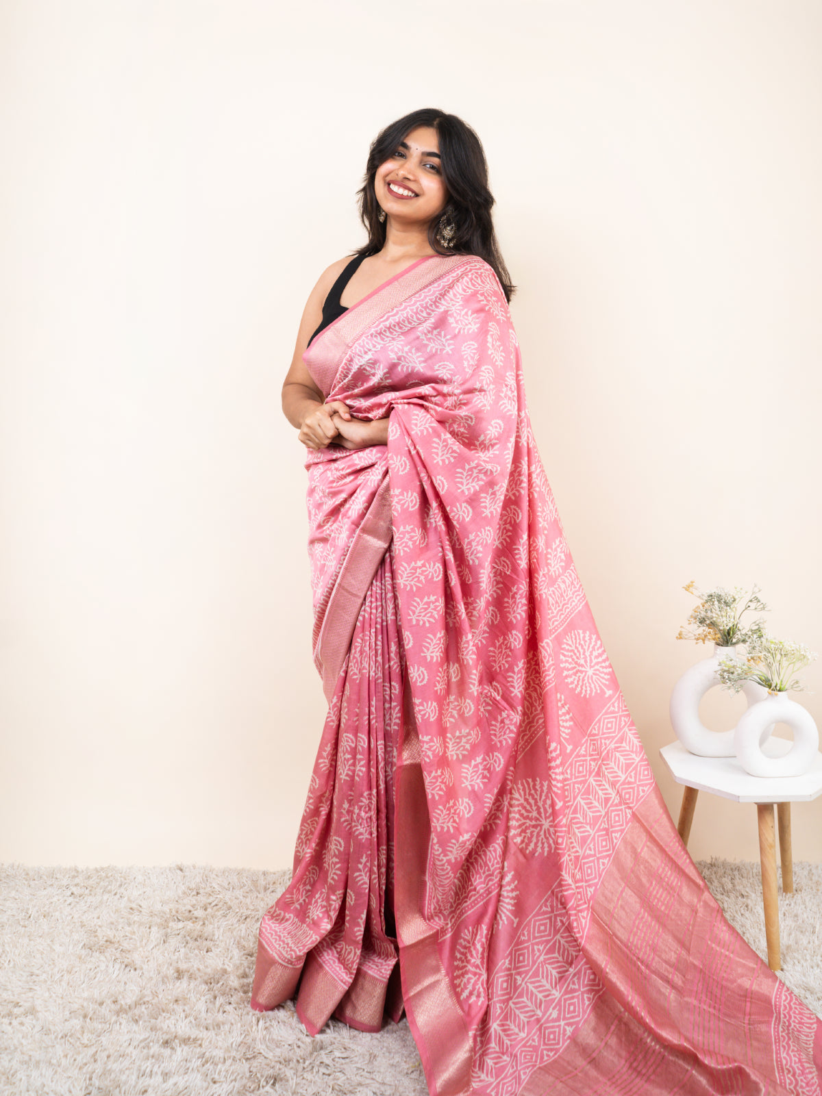 Sound of Maheshwari Cotton Silk Saree
