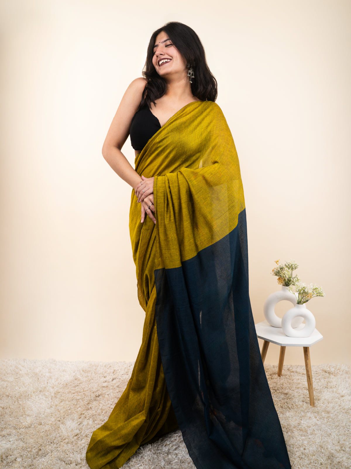 Sorse Khadi Cotton Saree