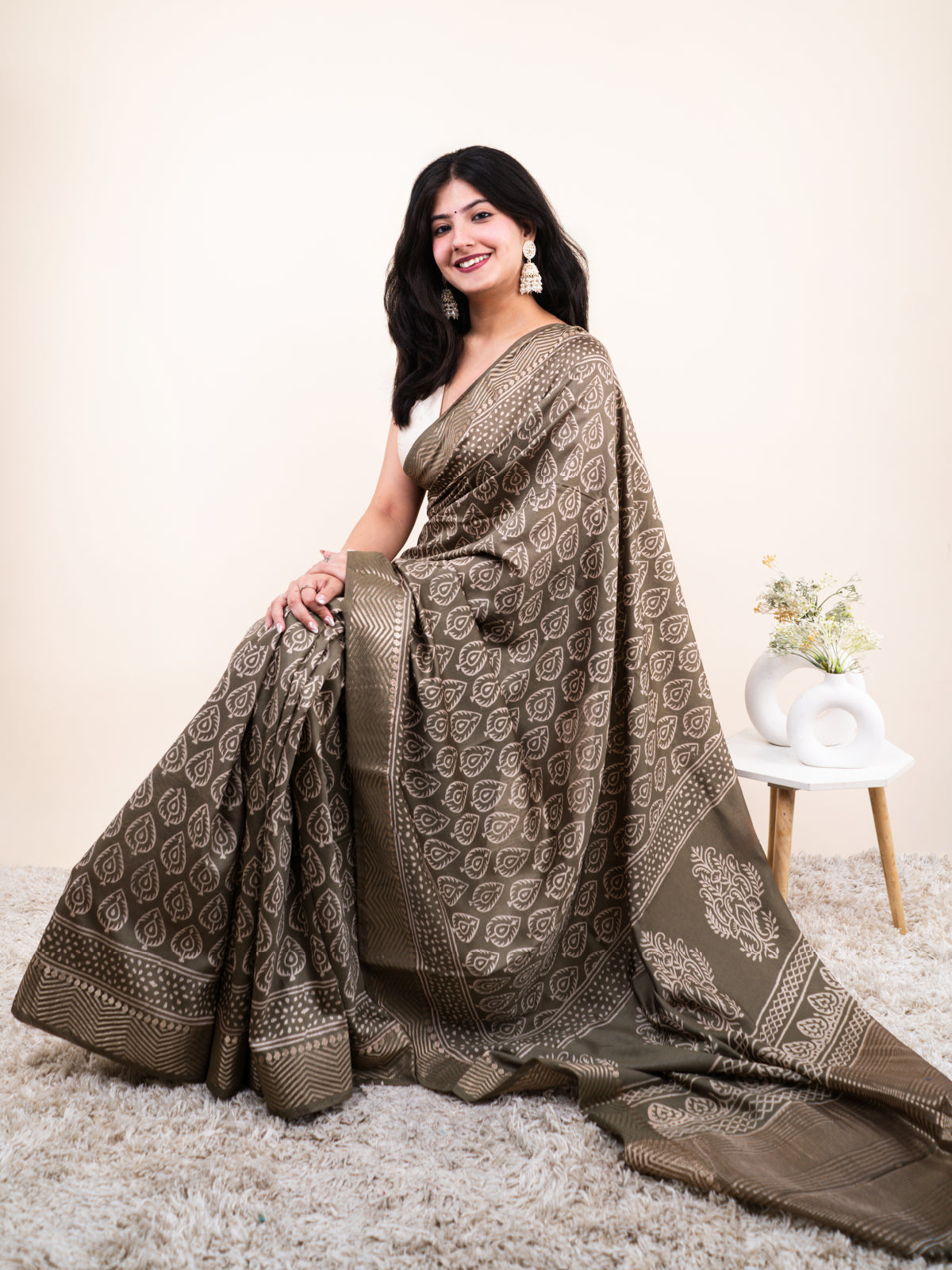 Narmita Maheshwari Cotton Silk Saree