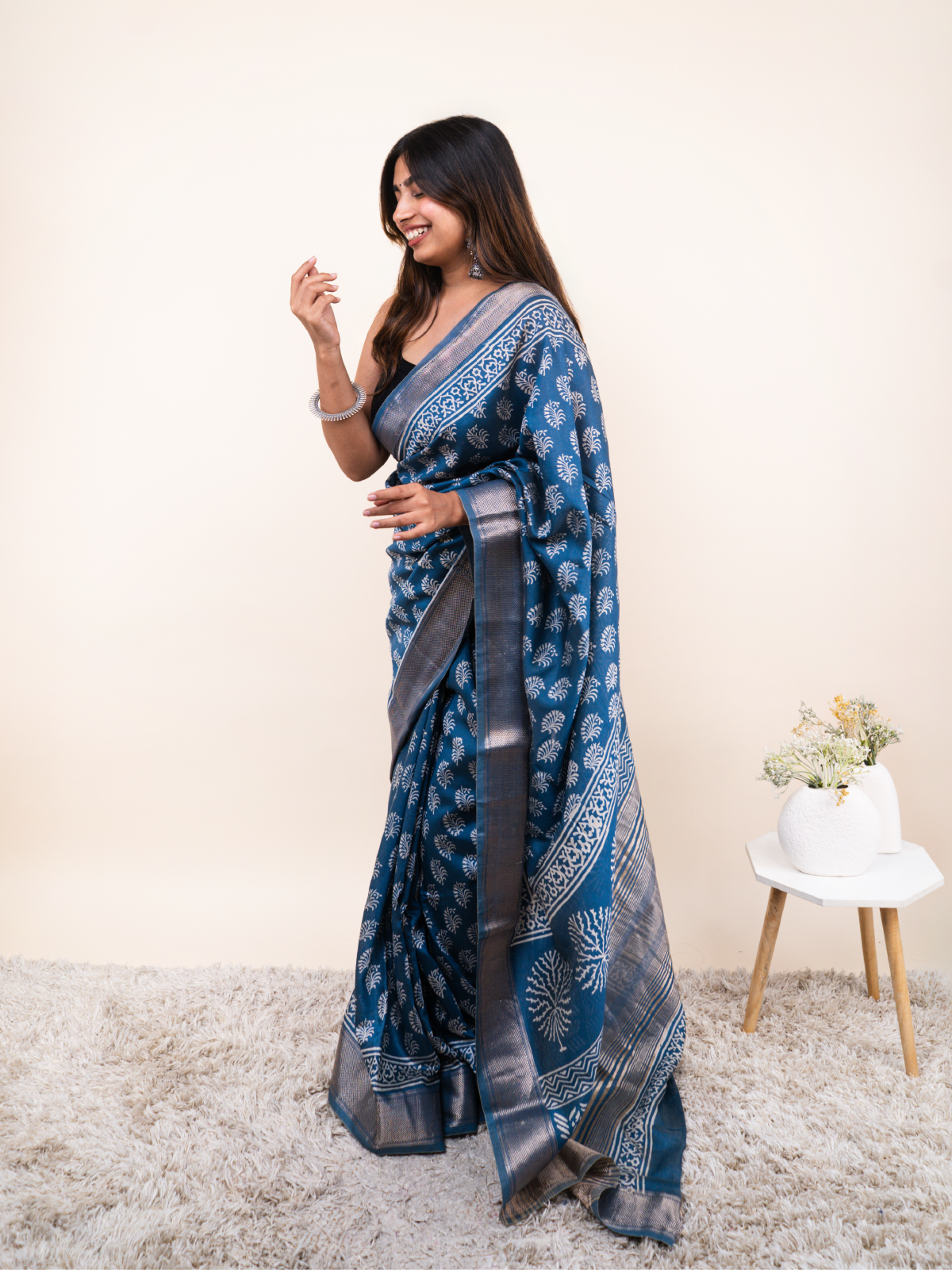 Paavni Maheshwari Cotton Silk Saree