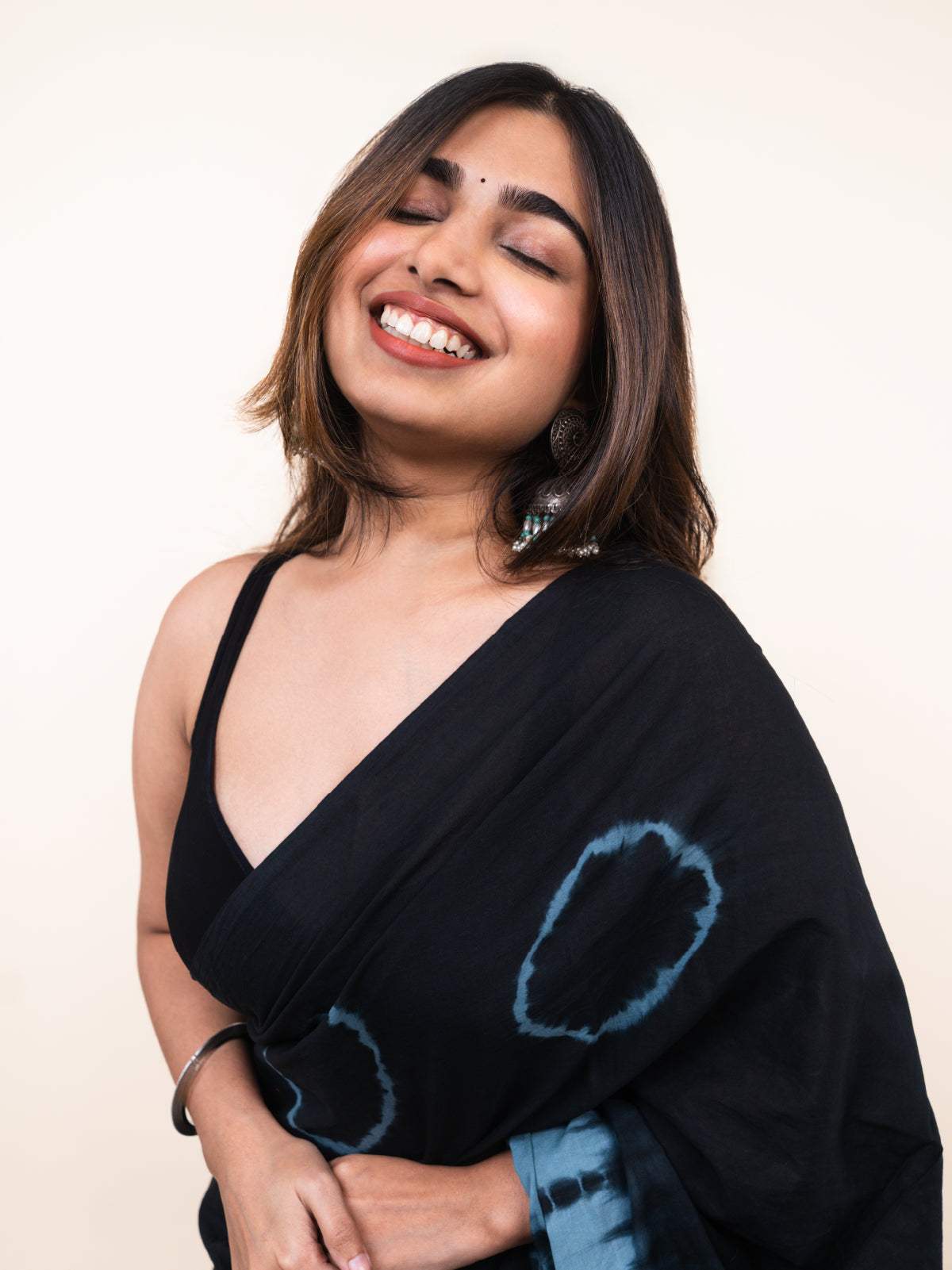 Neelkamal Mulmul Saree