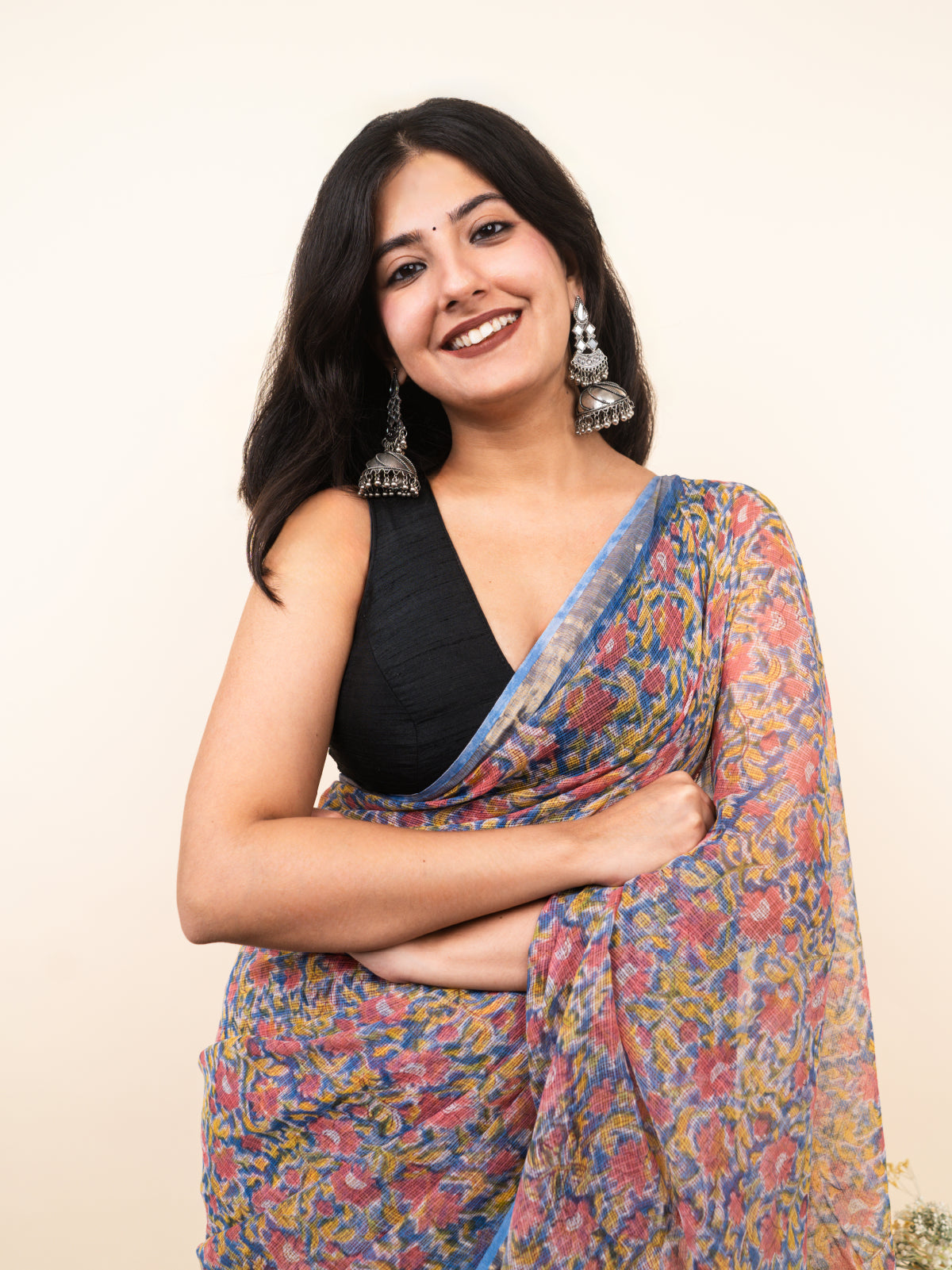 Rangrez Kota Cotton Saree