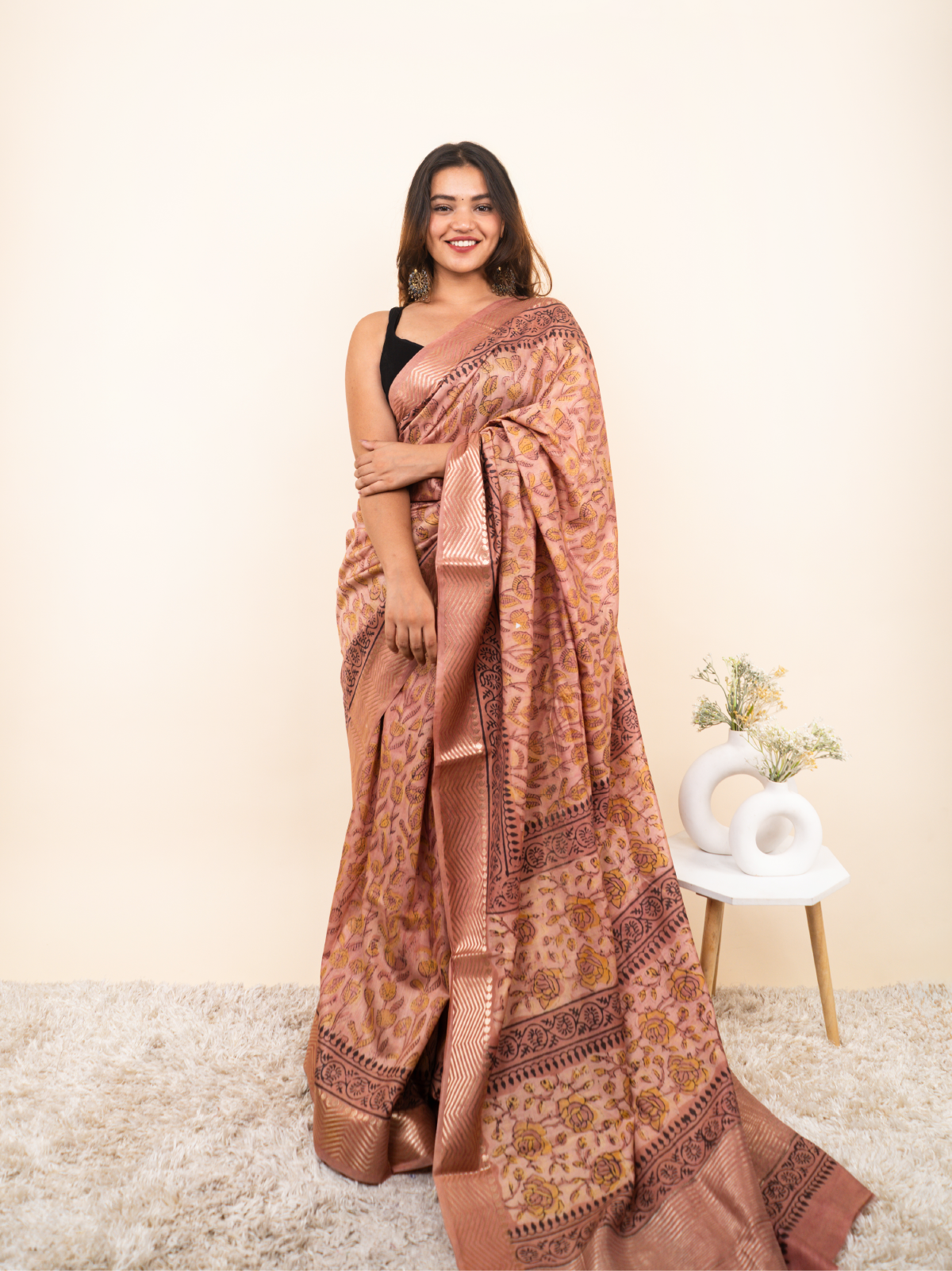 Woven Soul Modal Silk Saree