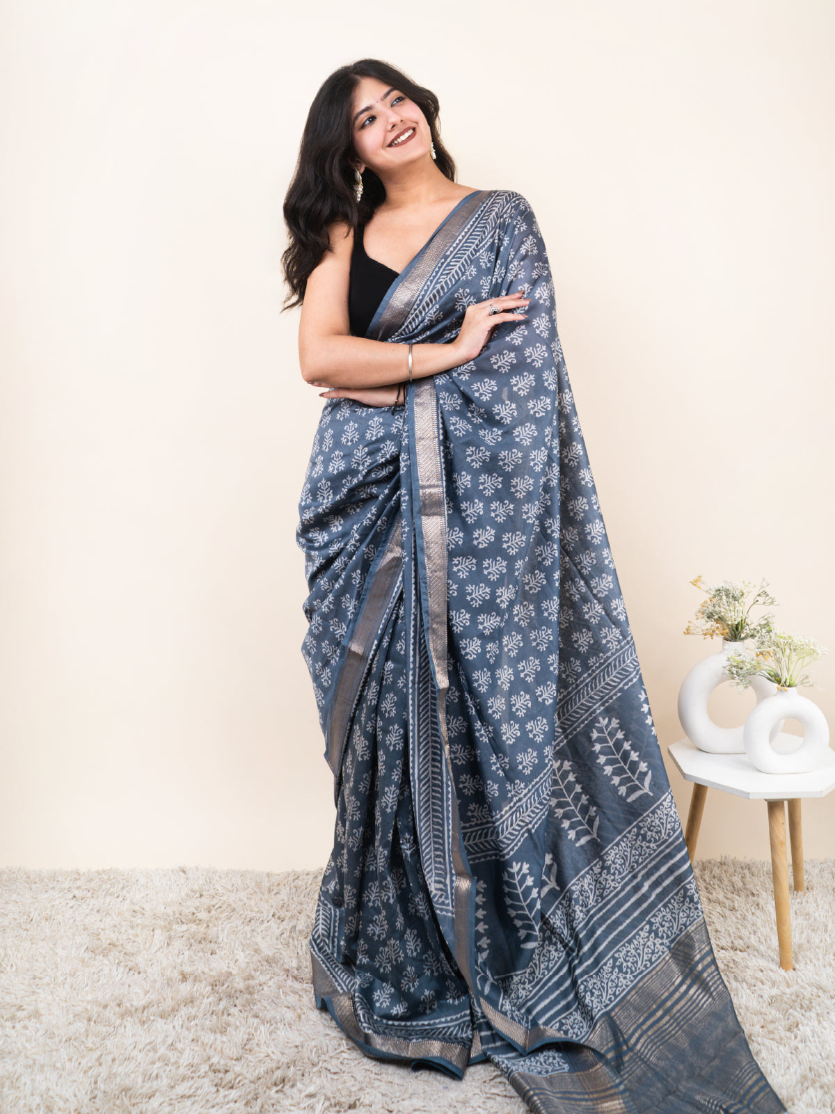Rajleela Maheshwari Cotton Silk Saree