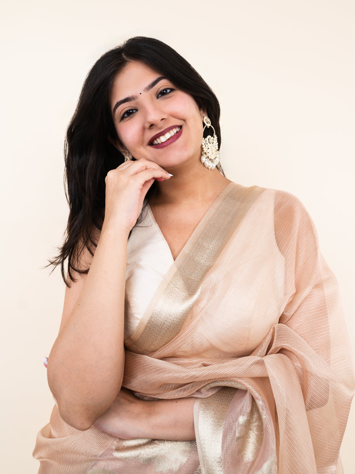 Chamkila Banarasi Silk Saree