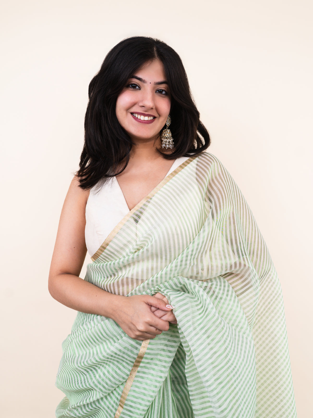 Mist and Moon Organza Saree