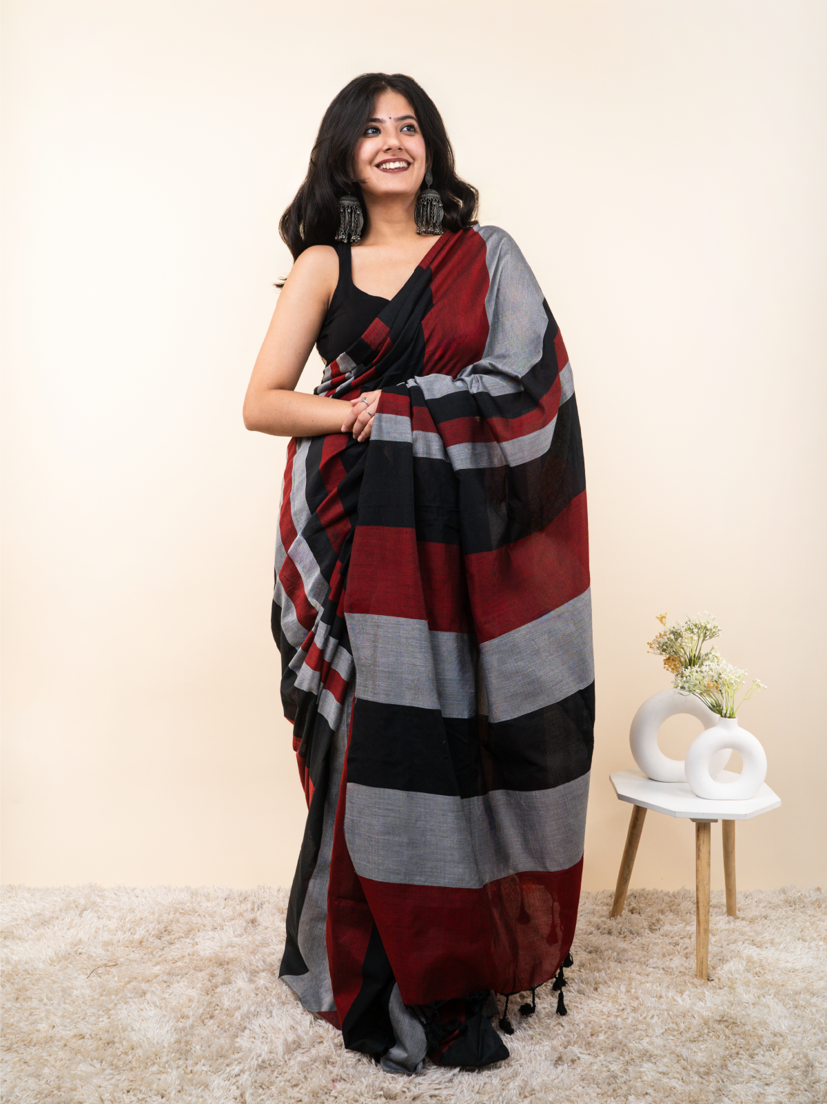 Titli Khadi Cotton Saree