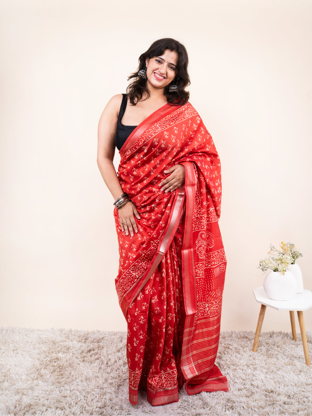 Tanira Maheshwari Cotton Silk Saree