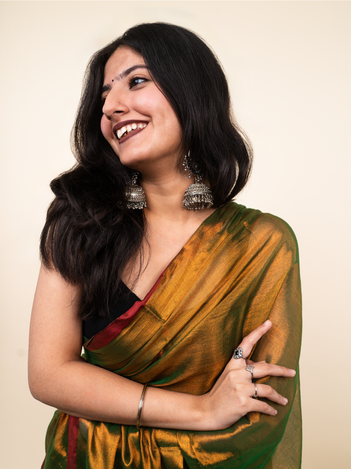 Parakeet Cotton Tissue Saree