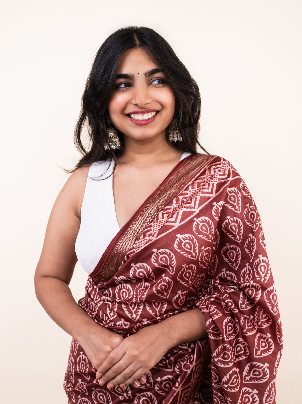 Shahi Pehchaan Maheshwari Cotton Silk Saree