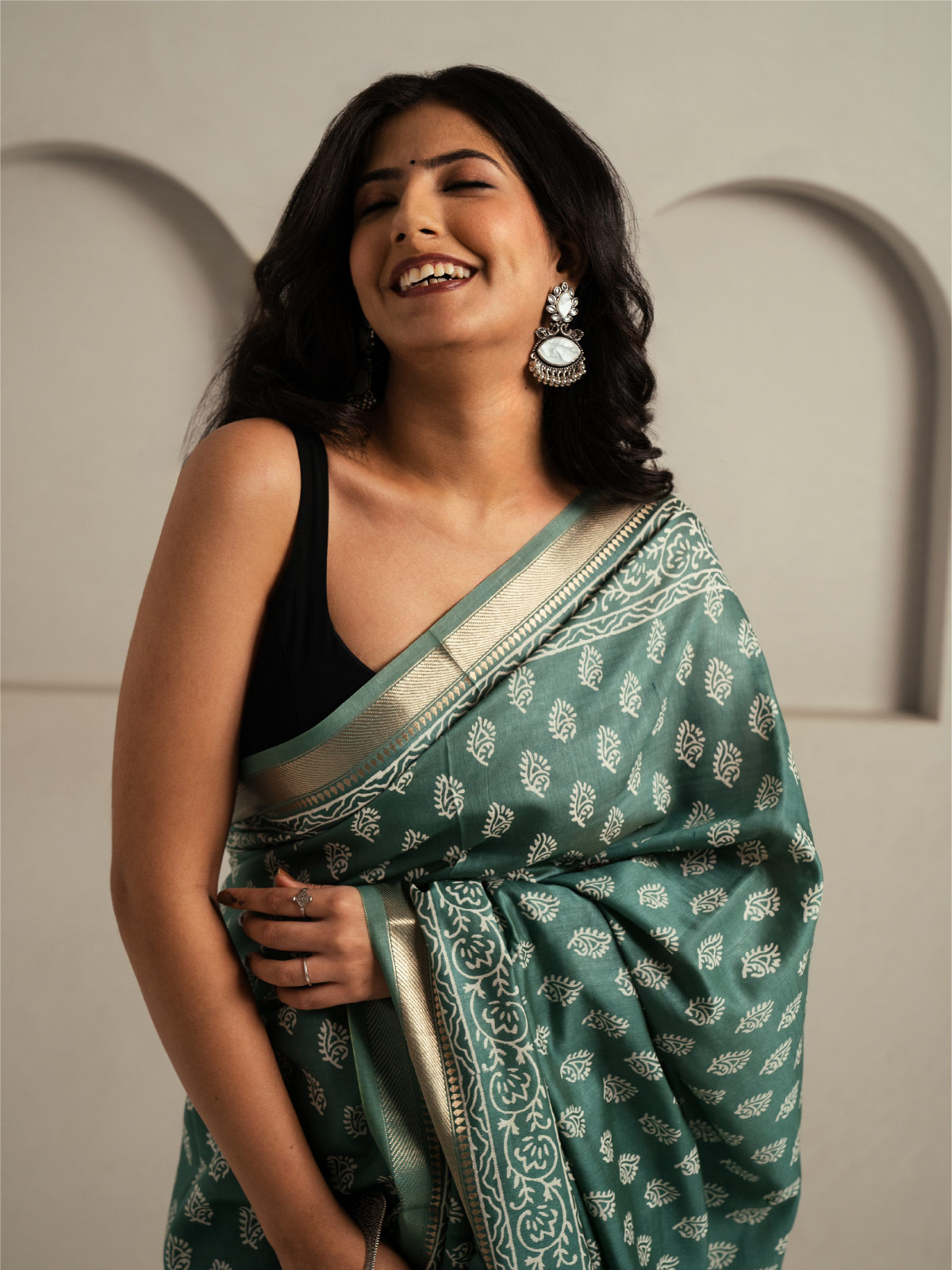 Pakhi Vastra Maheshwari Cotton Silk Saree