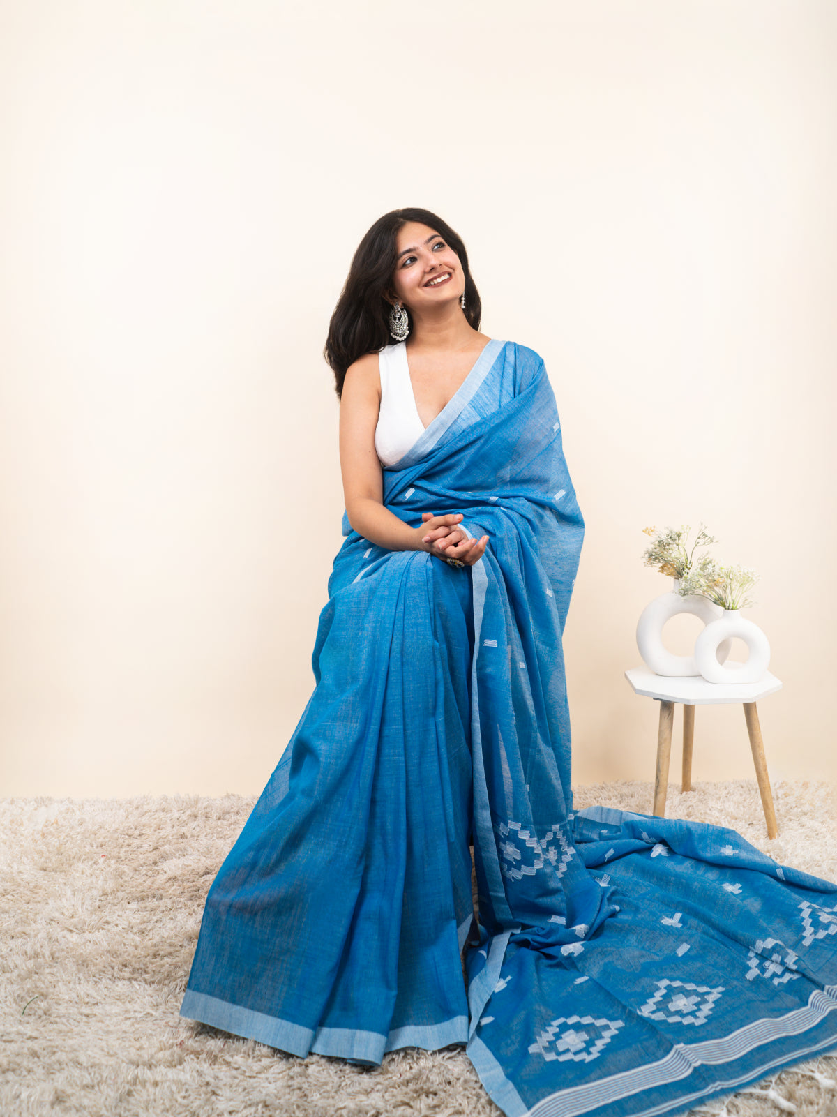 Bluebell Cotton Saree
