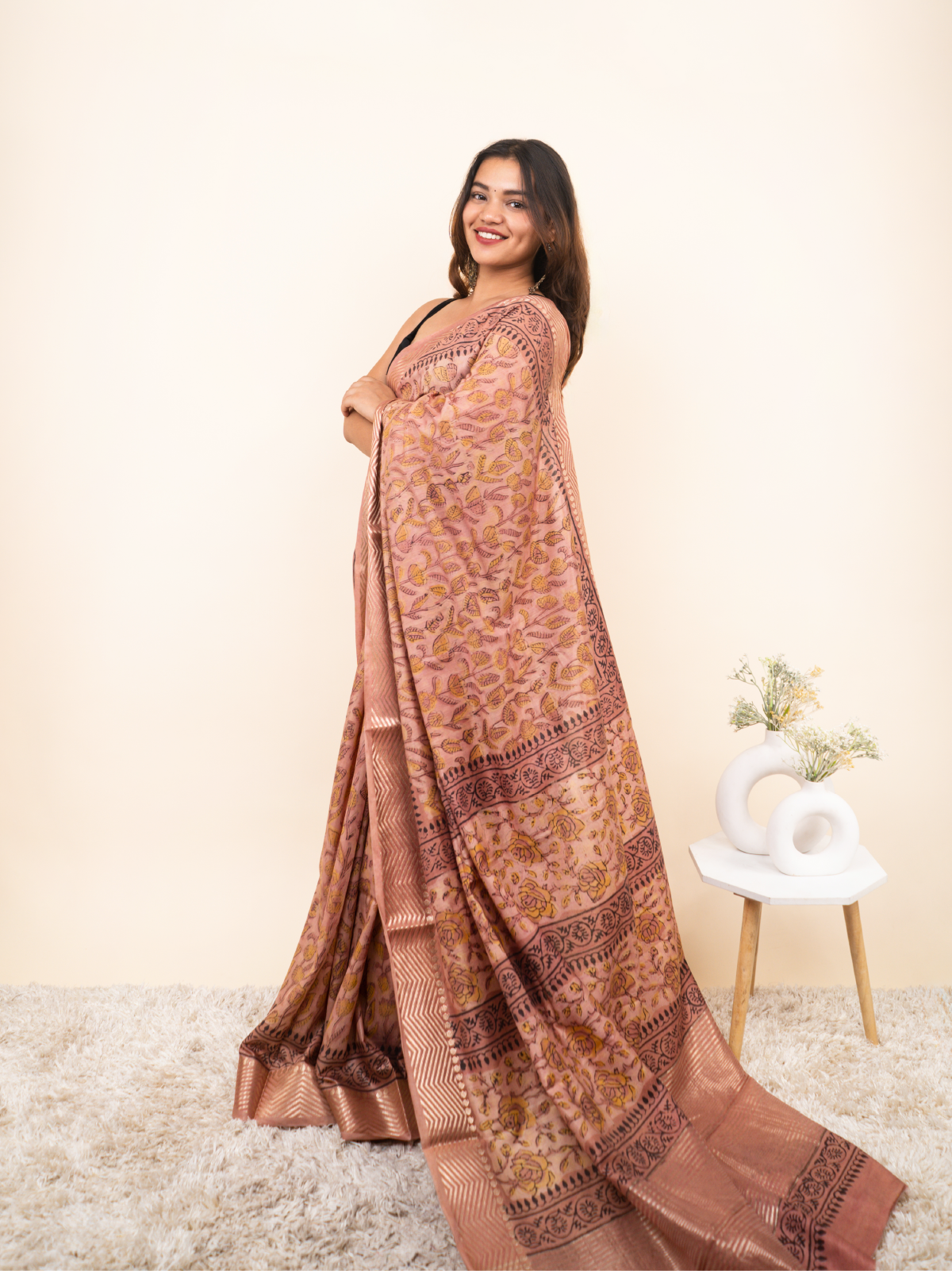Woven Soul Modal Silk Saree