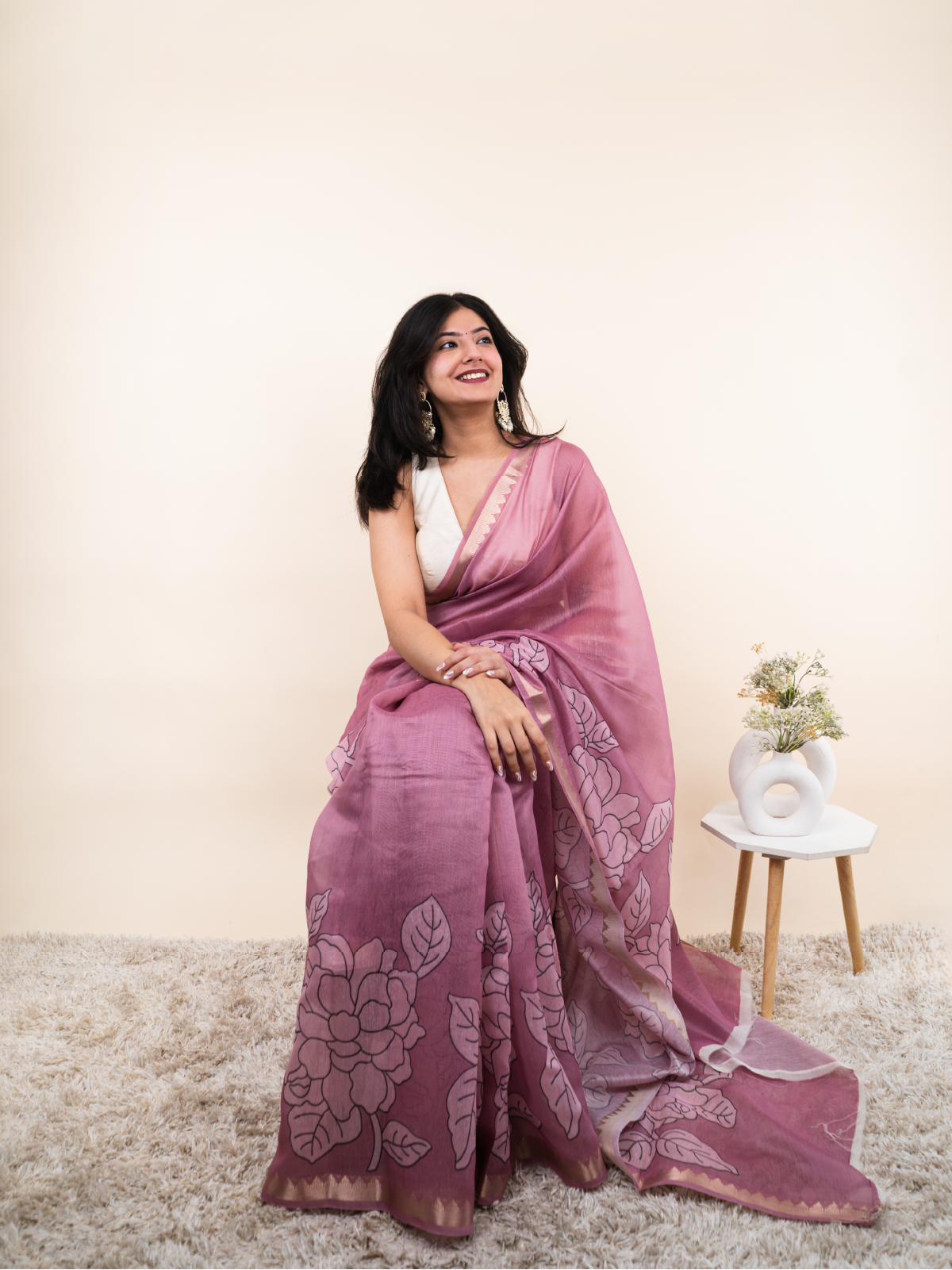Gulaal Ghar Silk Saree