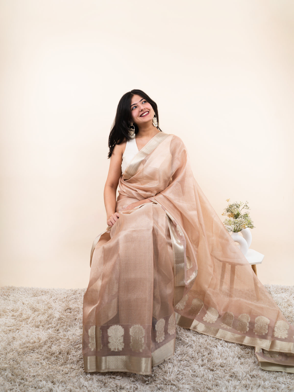 Chamkila Banarasi Silk Saree