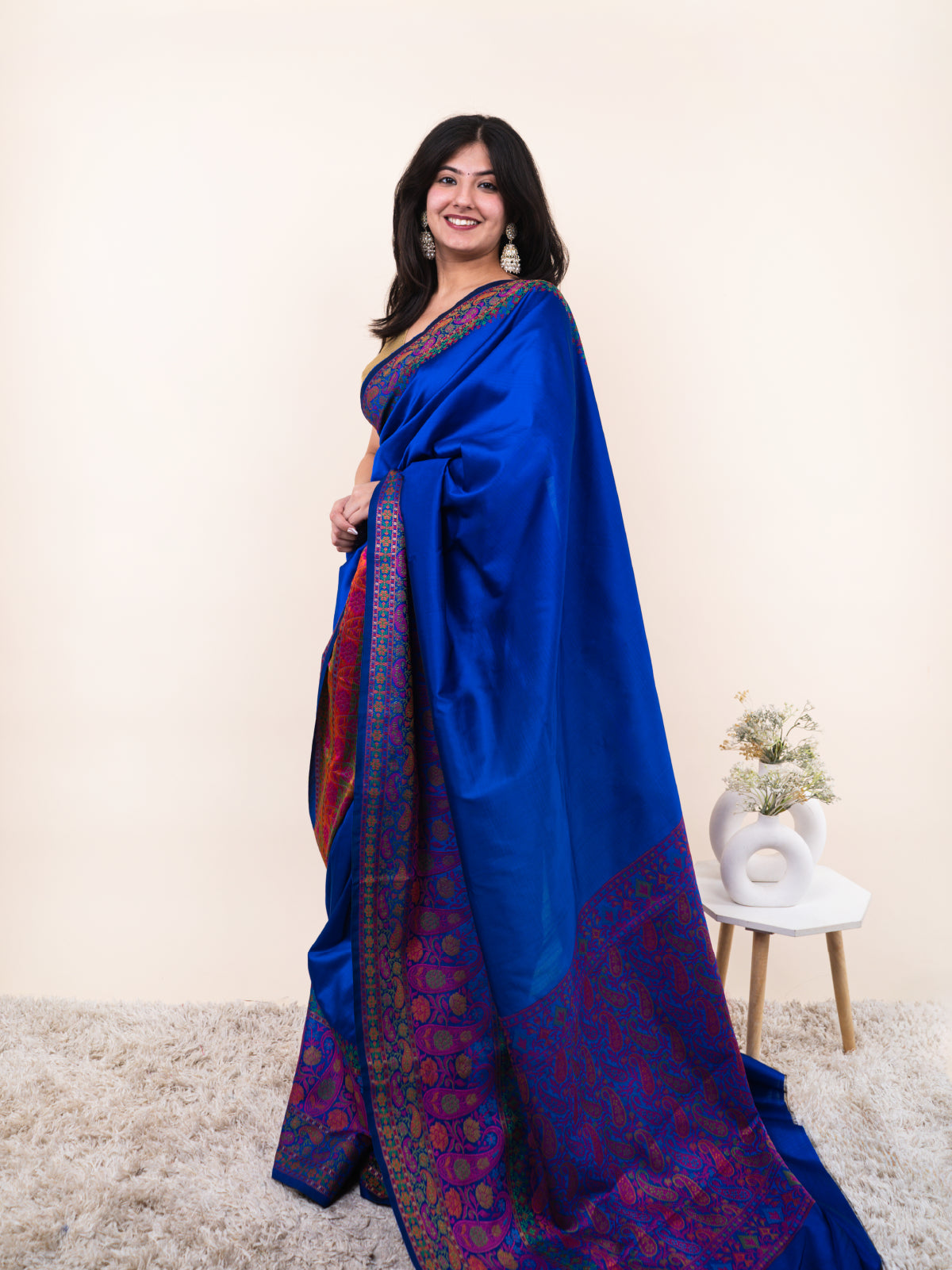 Silent Night Silk Saree