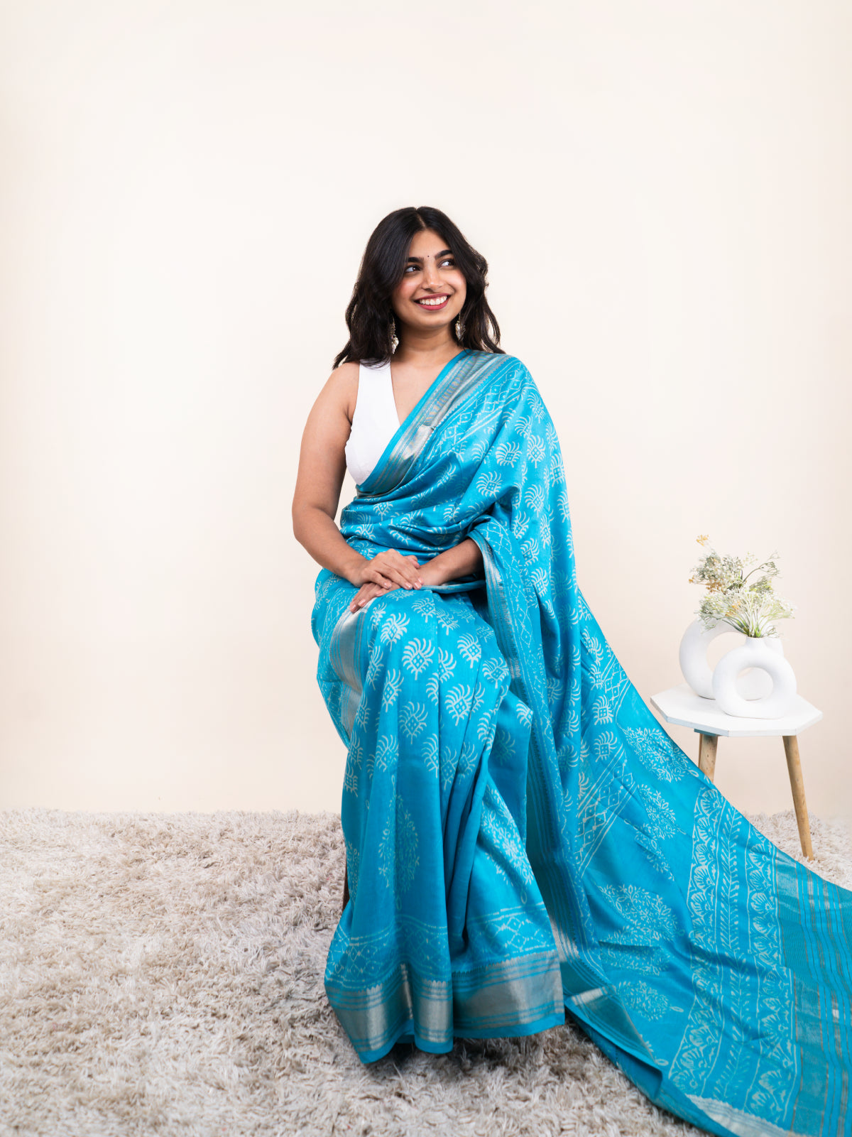 Dilkash Maheshwari Cotton Silk Saree