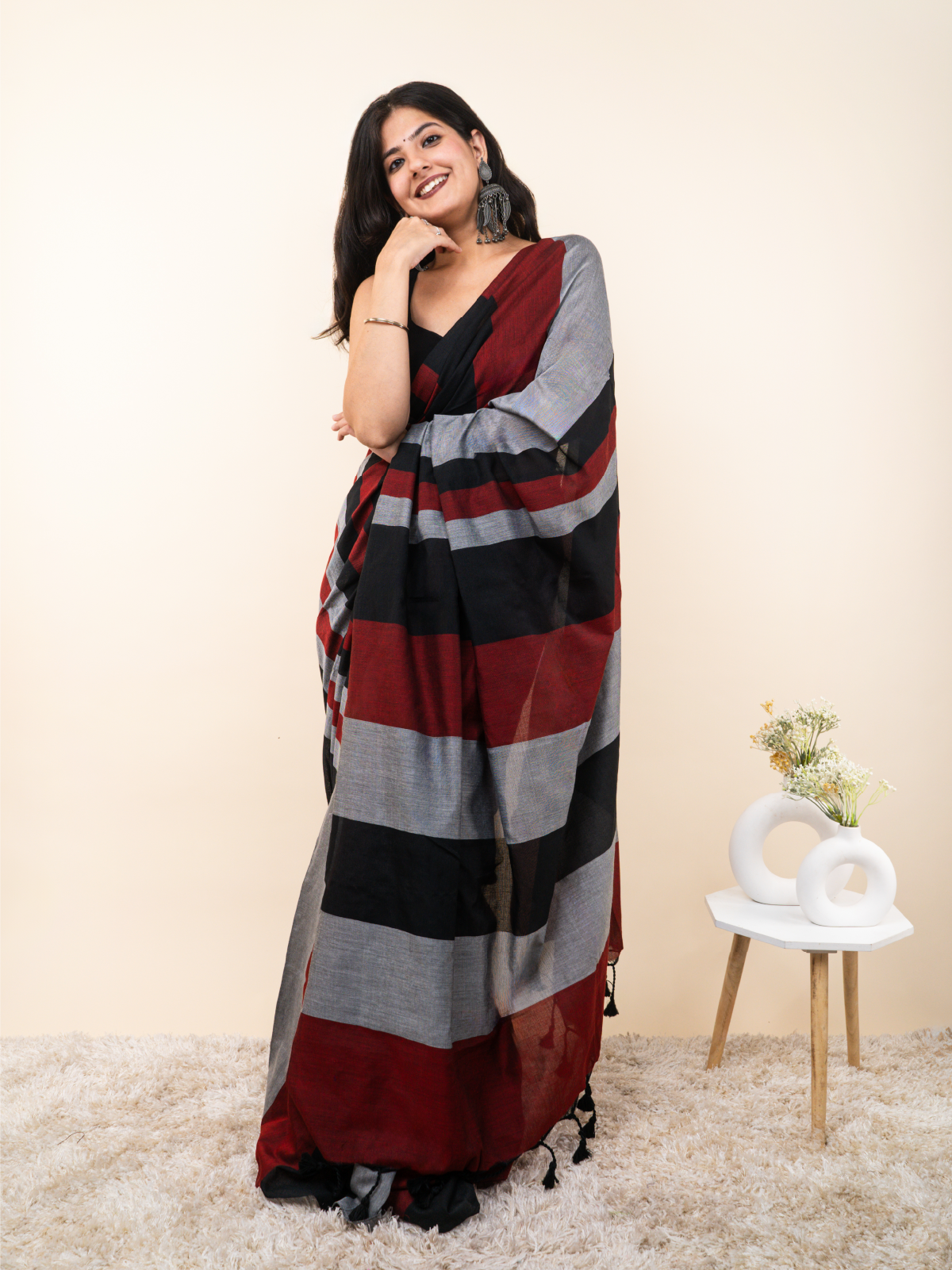 Titli Khadi Cotton Saree