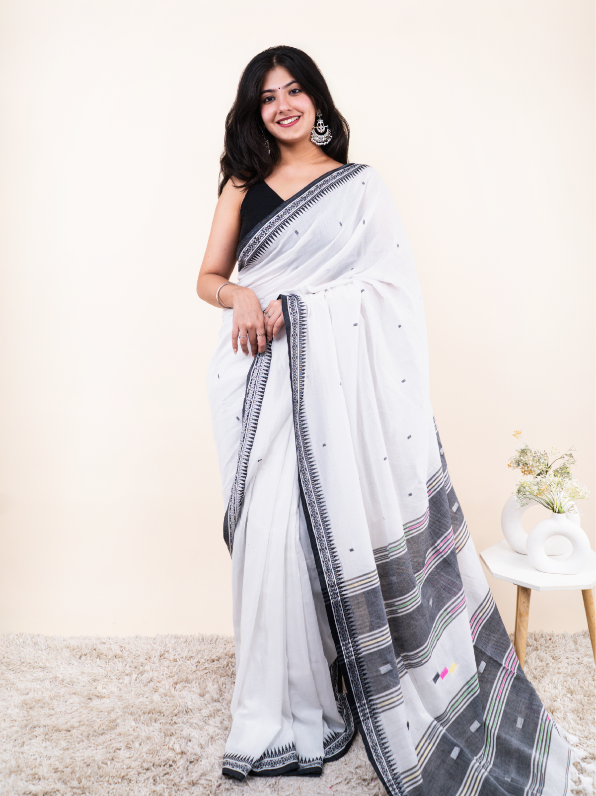 Taraani Mulmul Saree